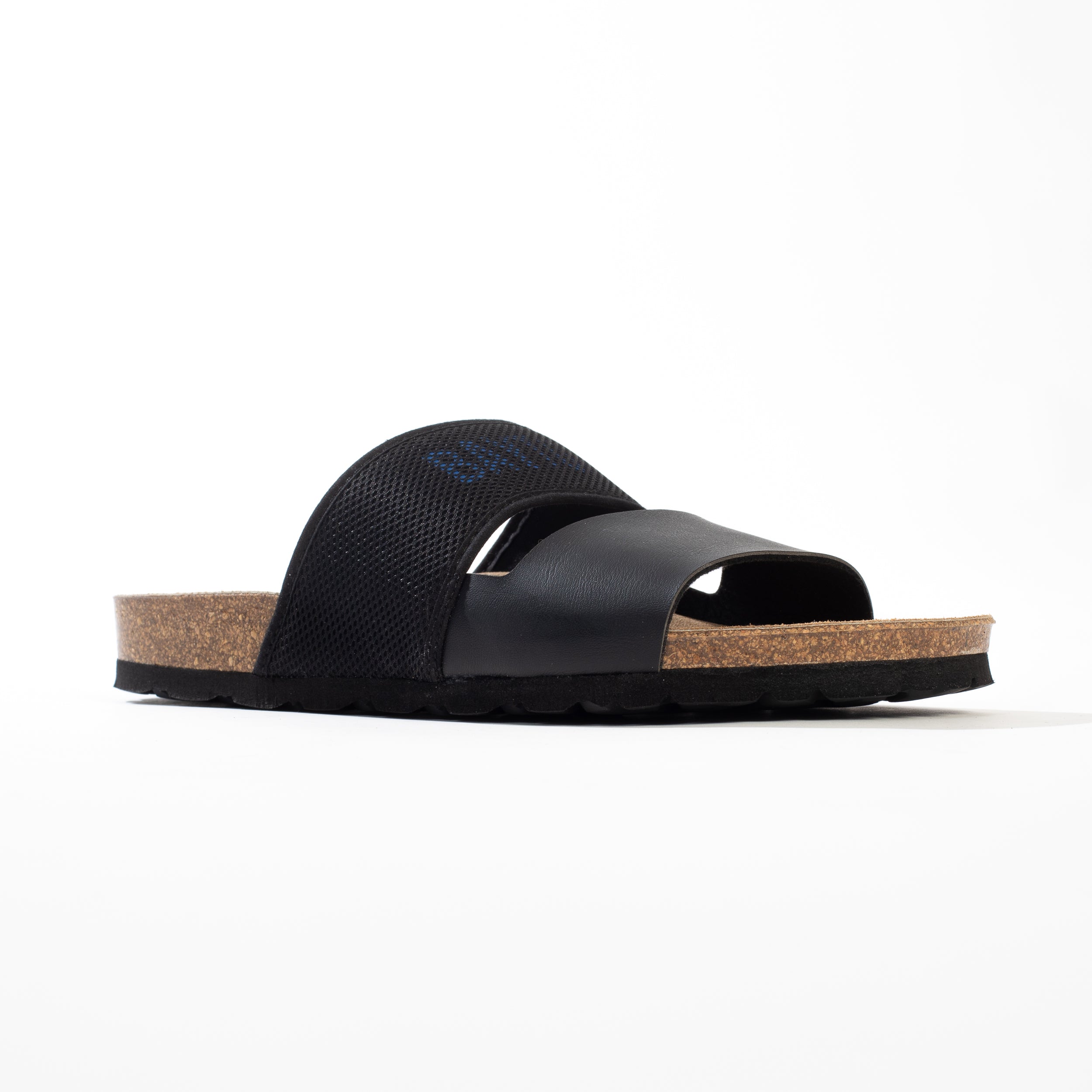 Sora Black 2 Strap Sandals