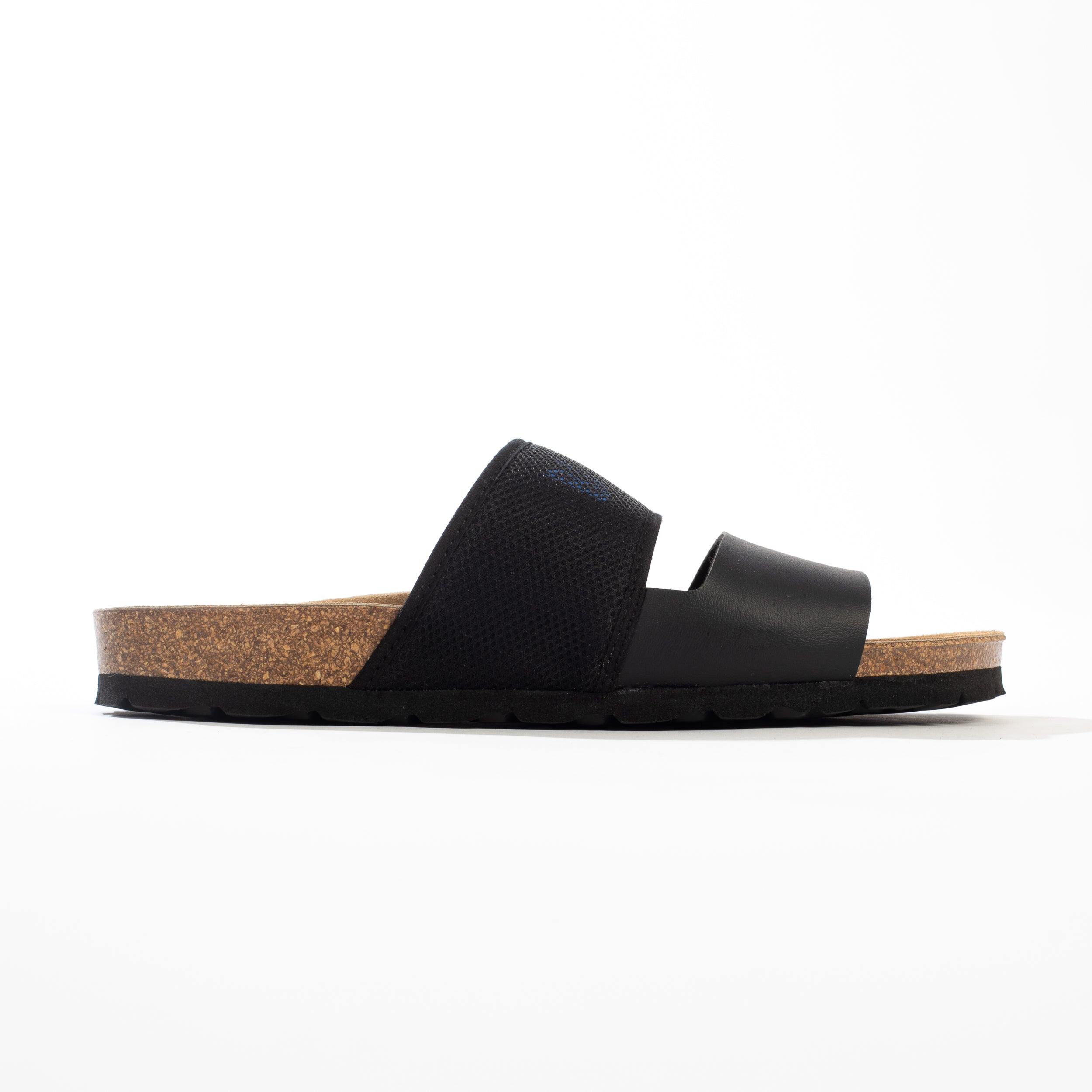 Sora Black 2 Strap Sandals