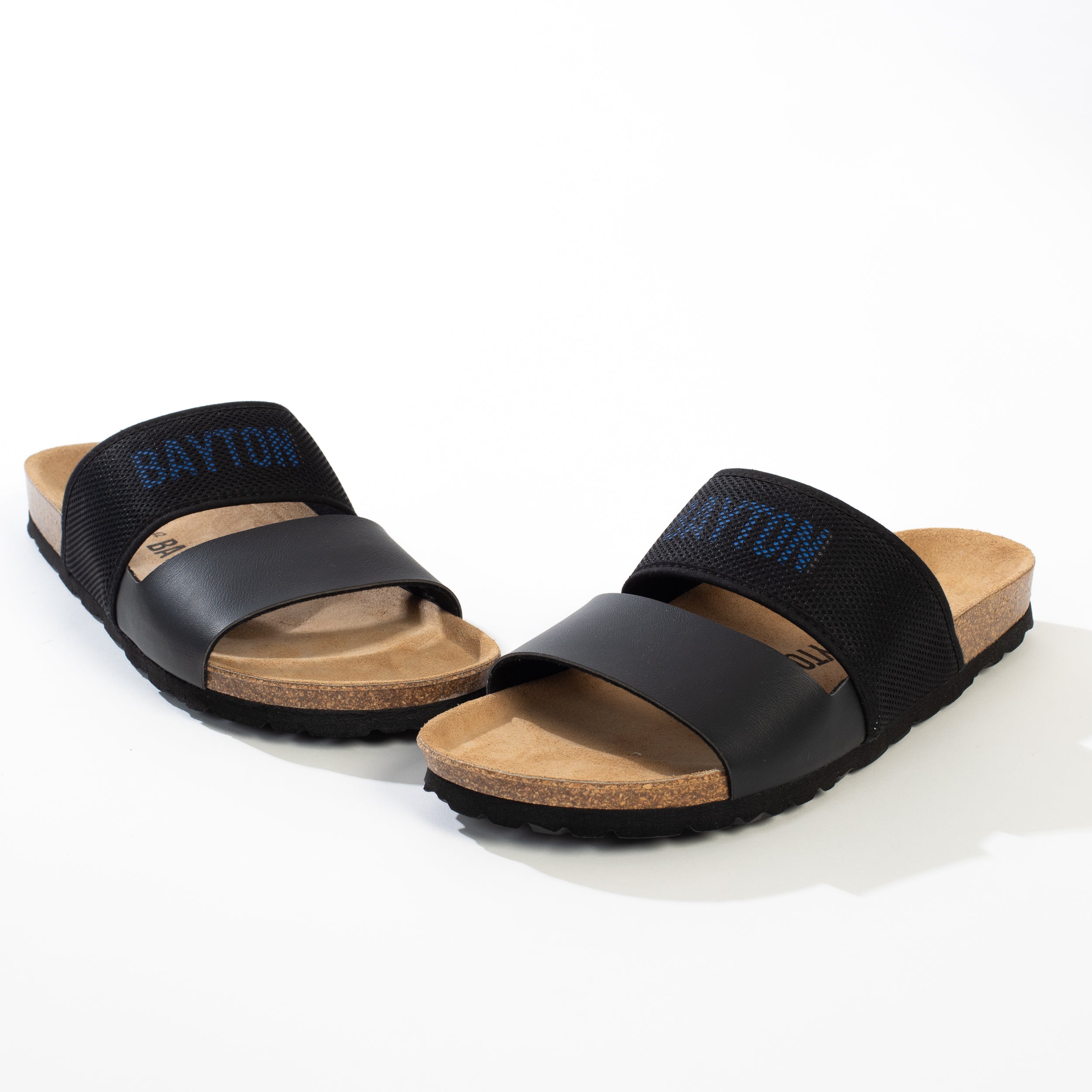 Sora Black 2 Strap Sandals