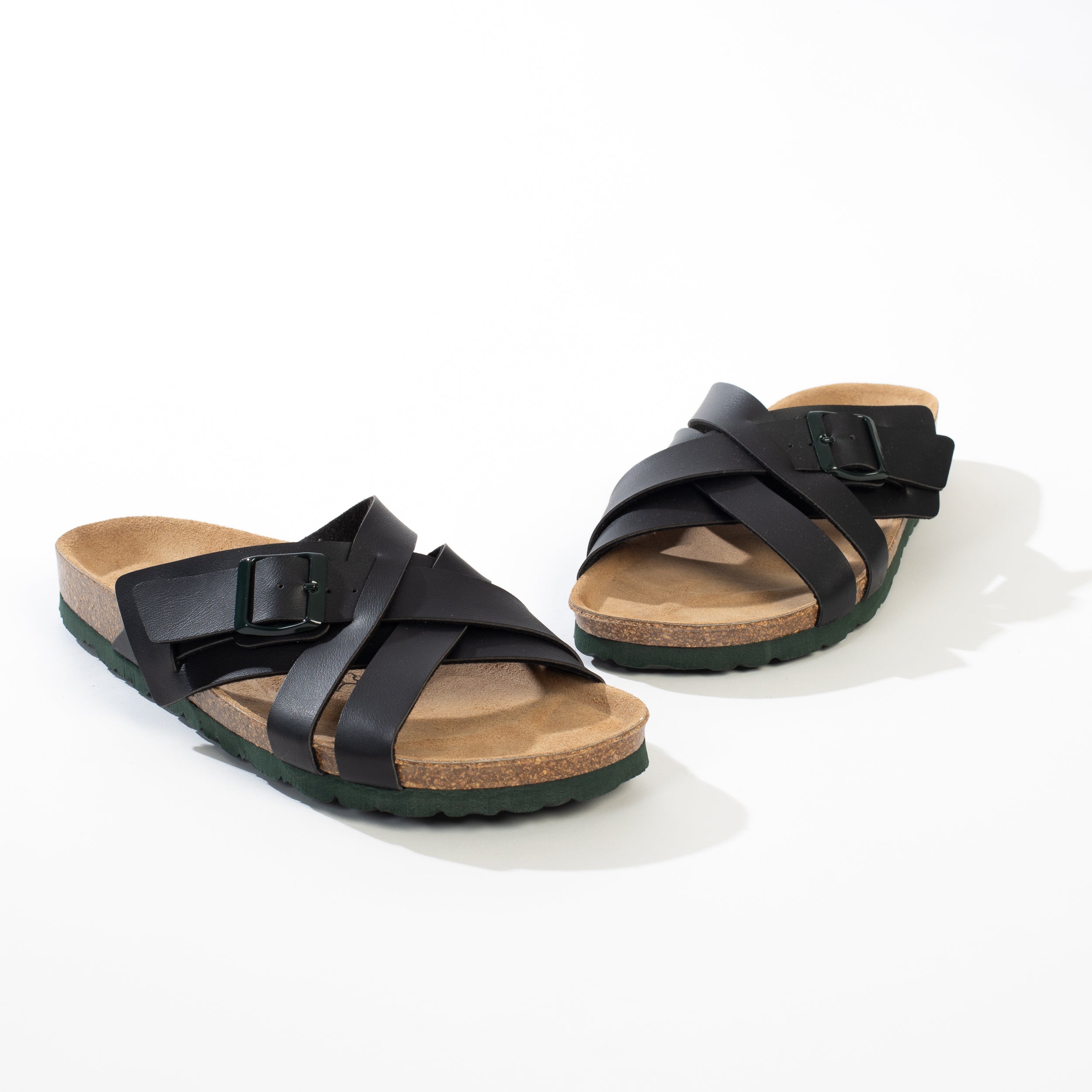 Sandalias Rieti Multitiras Negro