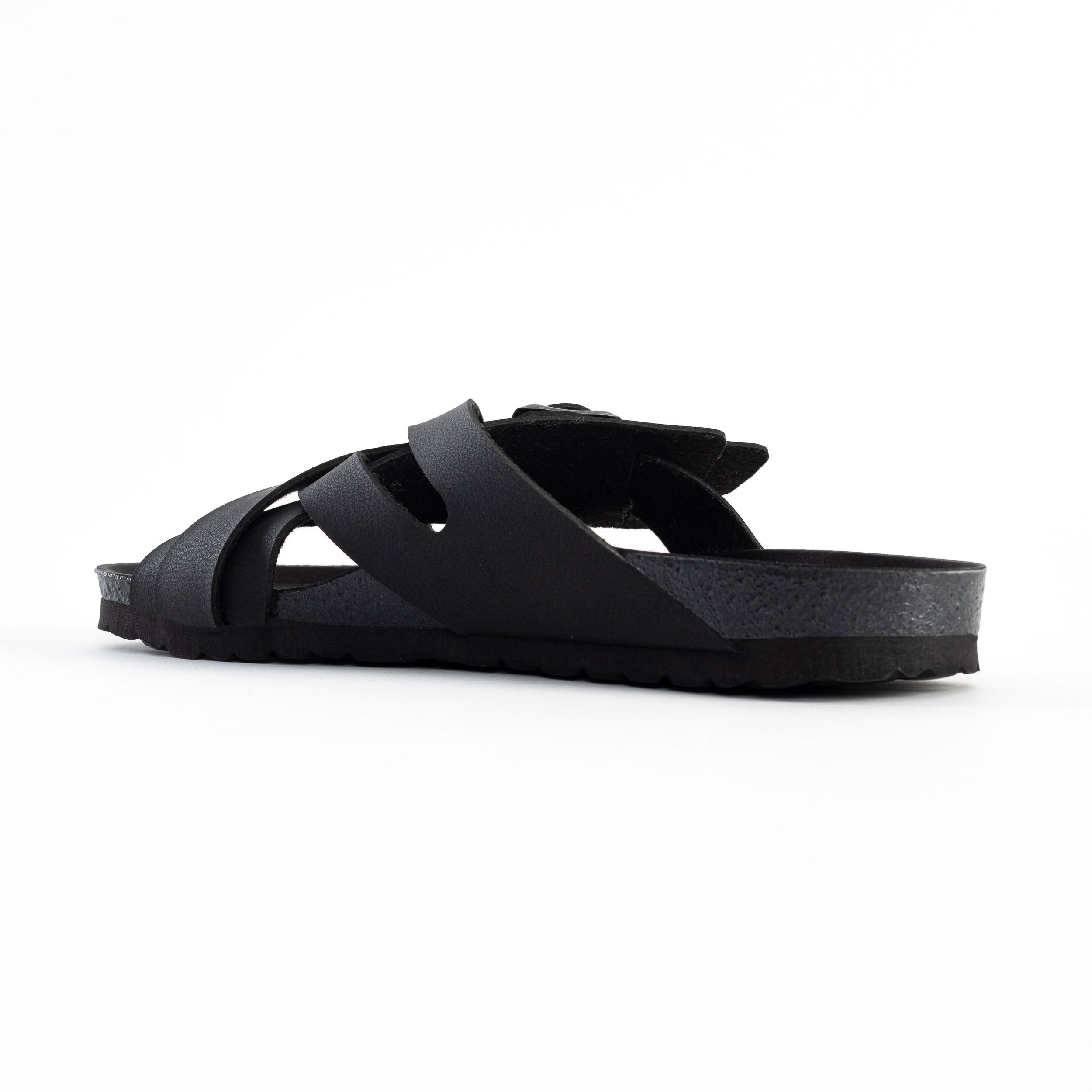 Sandalias Rieti Multitiras Negro