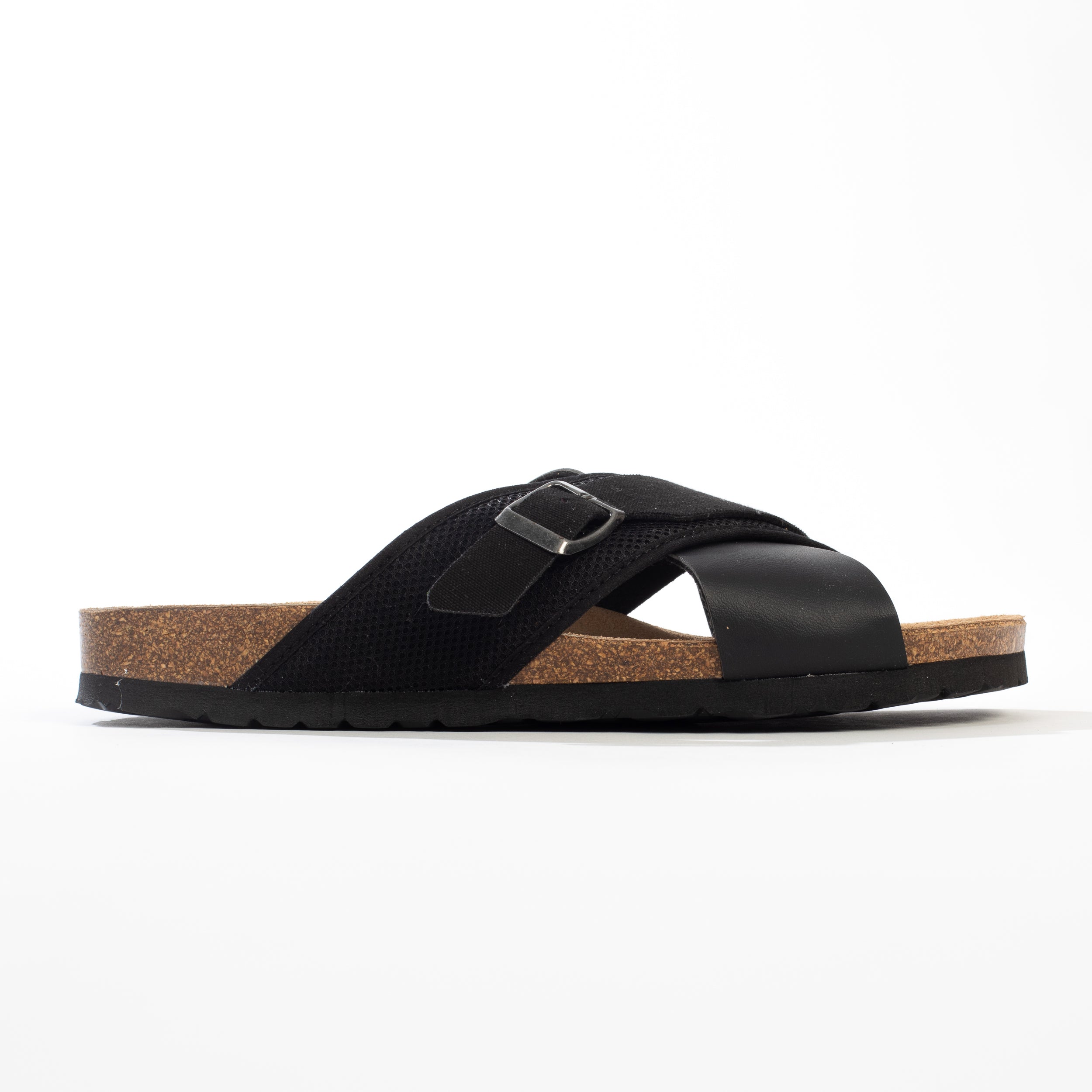 Arezzo Black 2 Strap Sandals