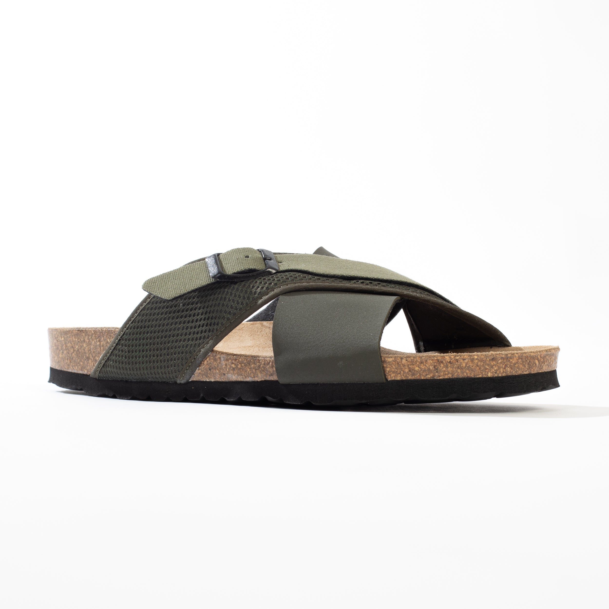 Sandalias Arezzo 2 Tiras Caqui