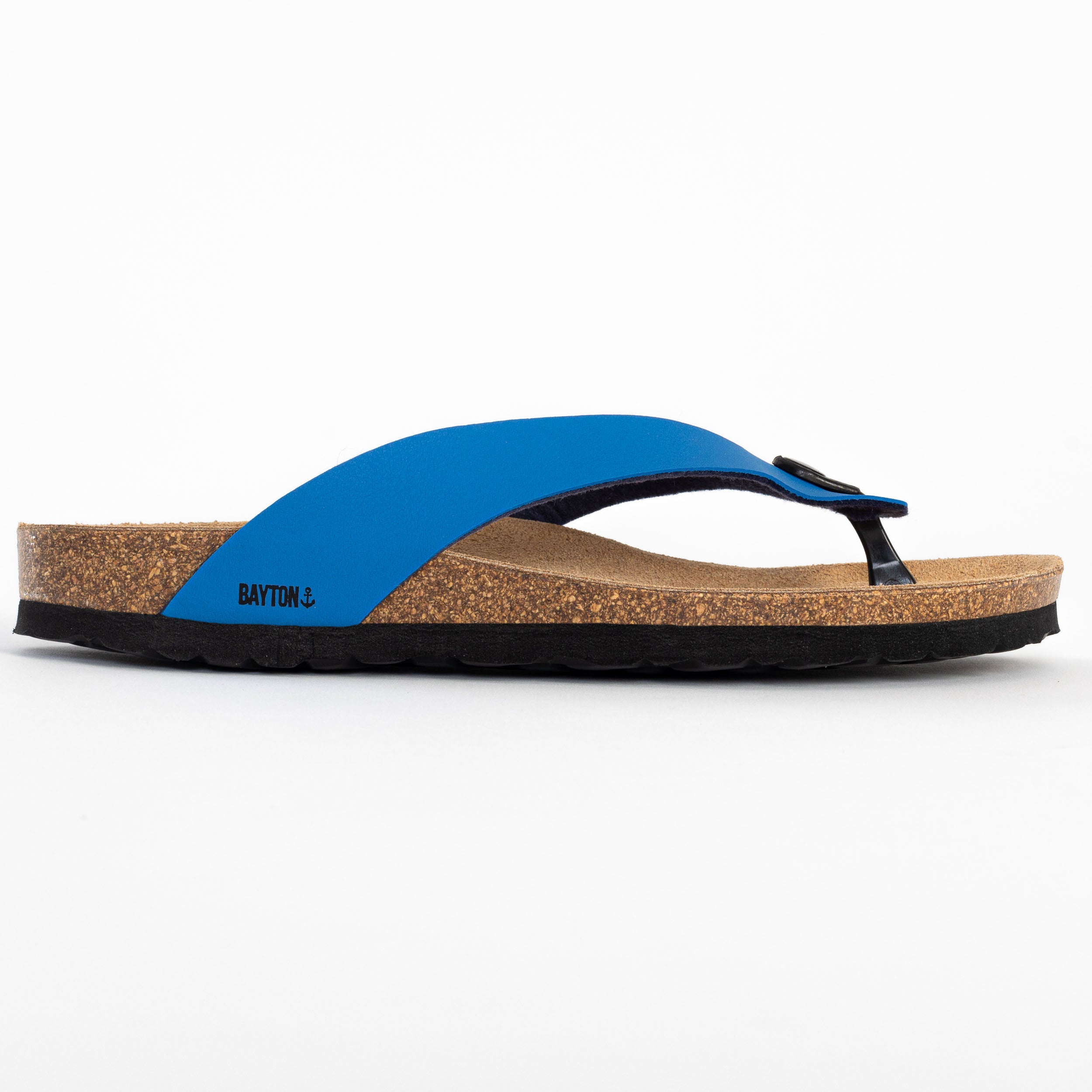 Lucca 2 Straps Duck Blue Toe-Thong Sandals