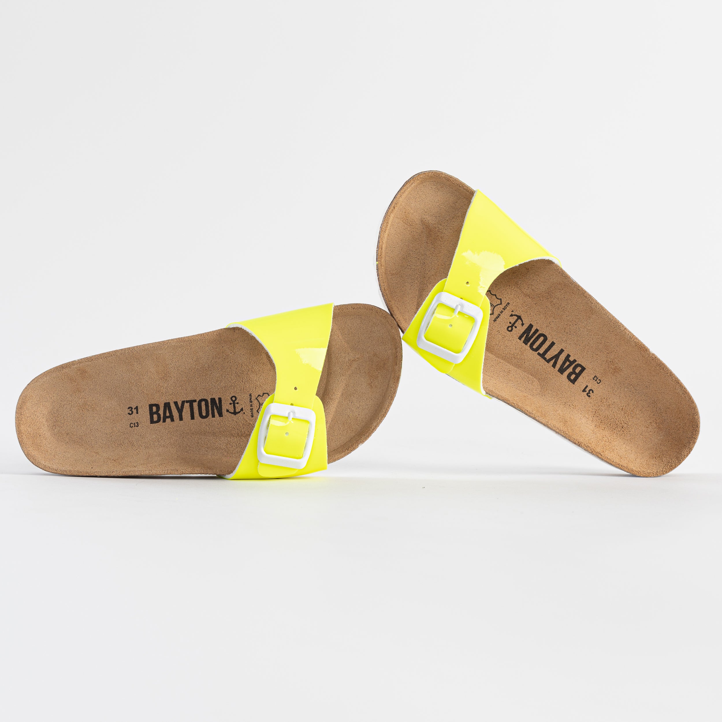 Zephyr 1 Strap Sandals Yellow