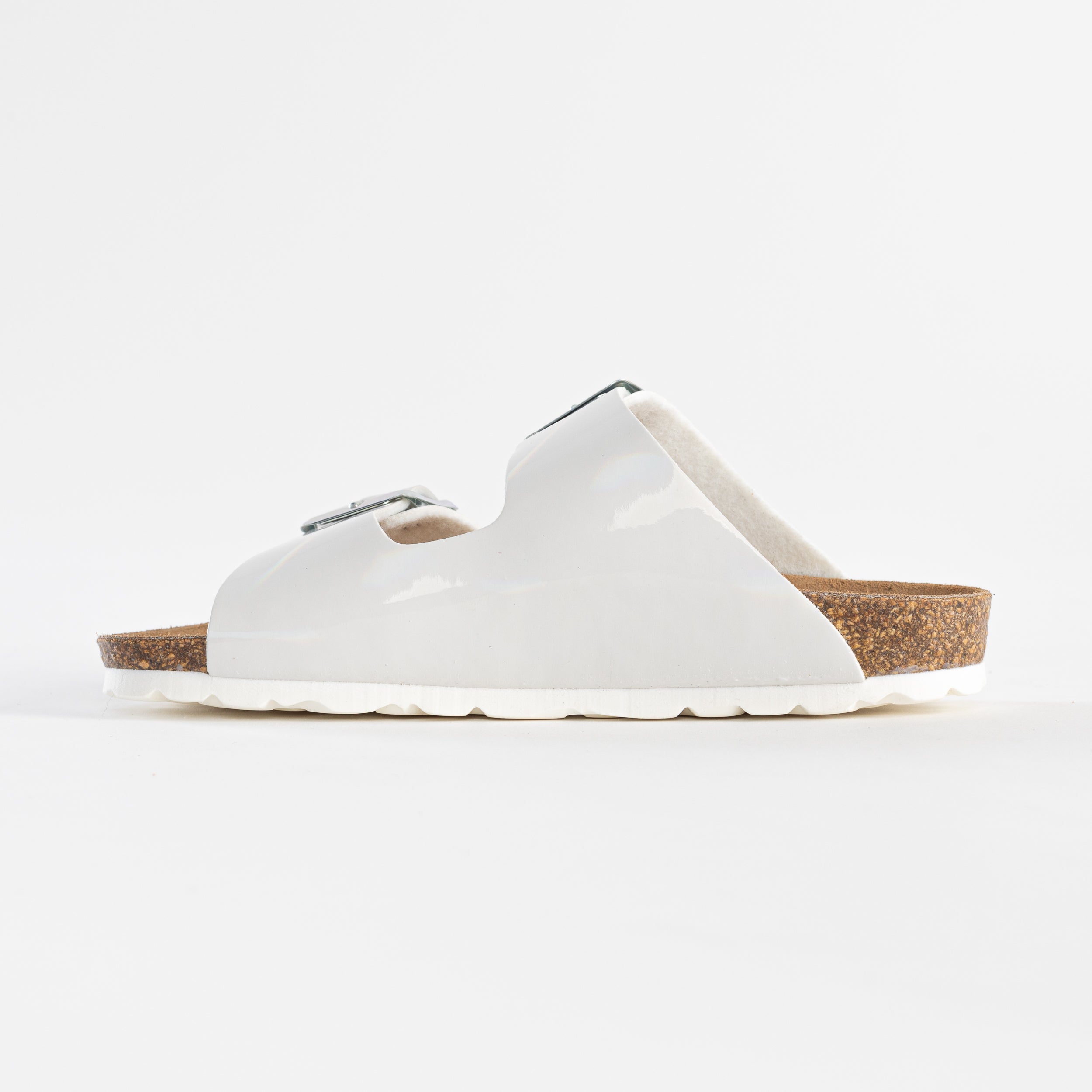 Sandalias Atlas 2 Tiras Blanco