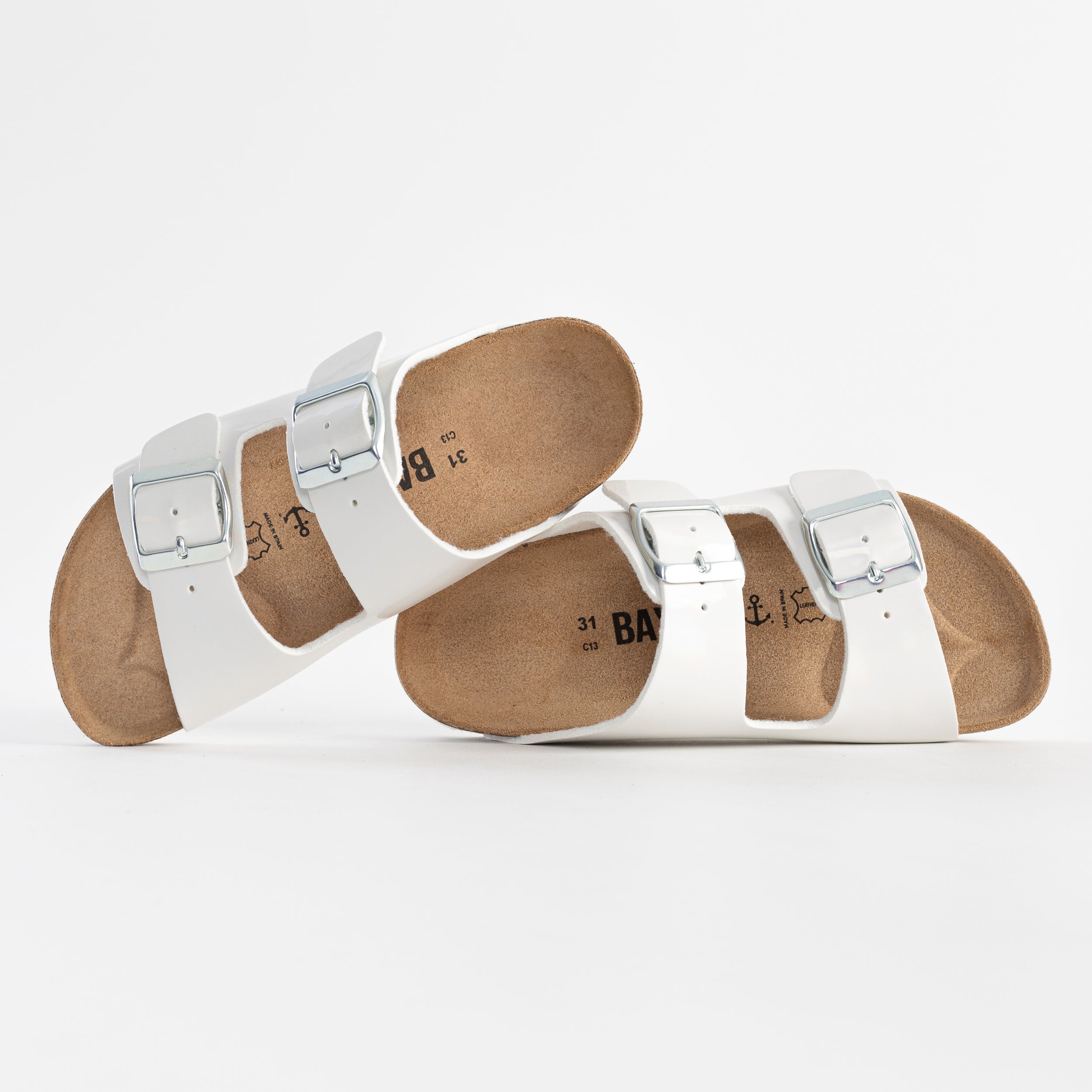 Sandales Atlas 2 Brides Blanc