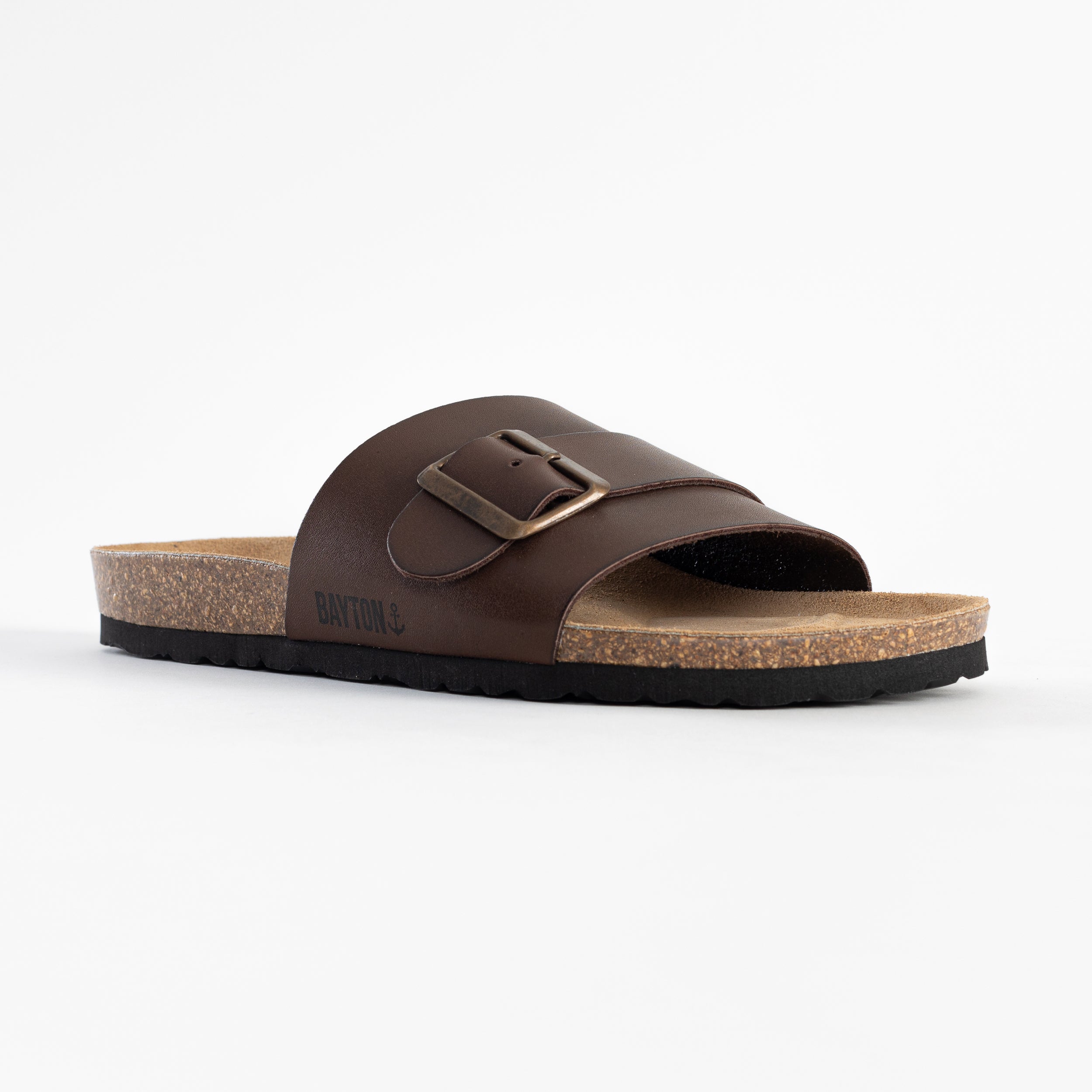 Brown Sombrero 1 Strap Sandals