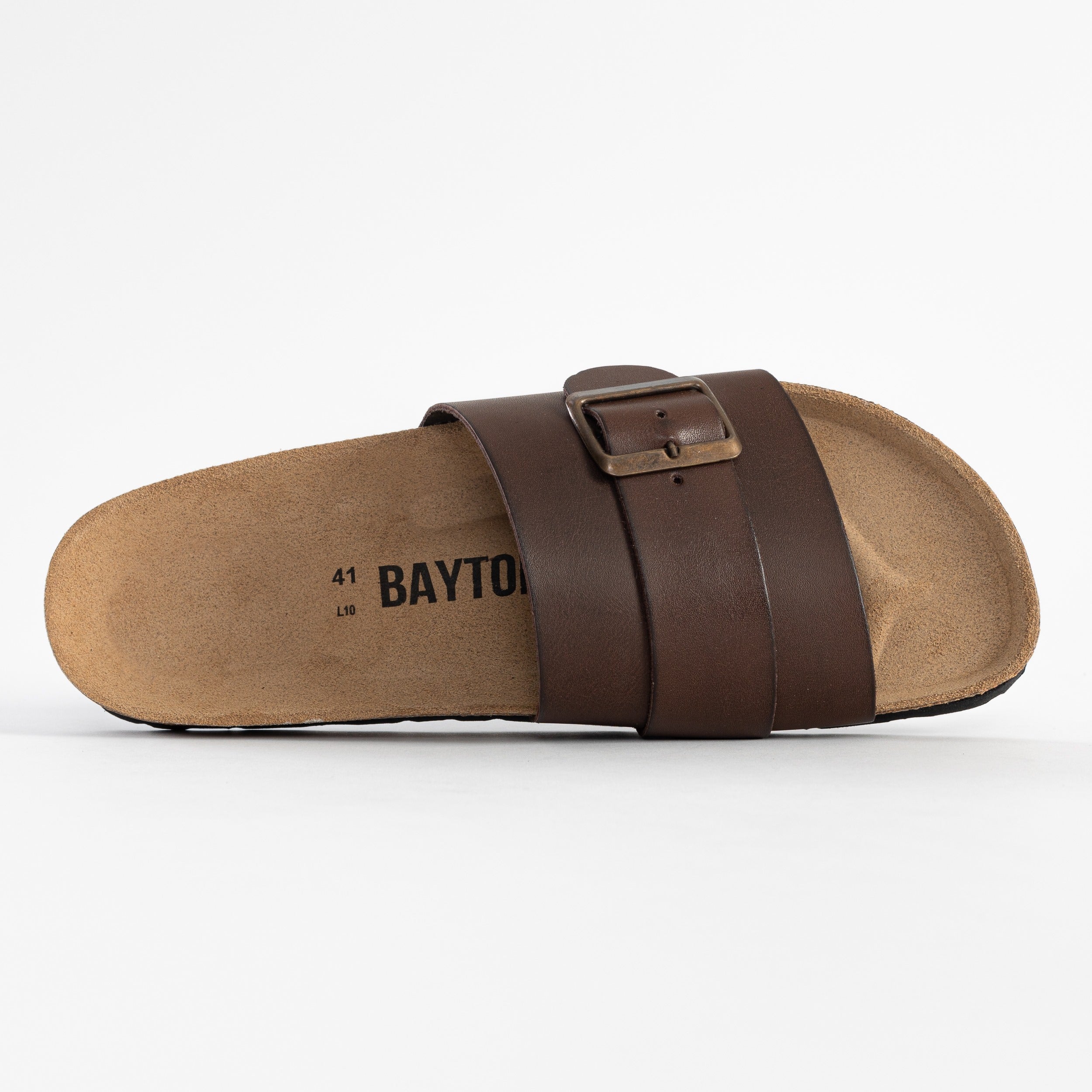 Brown Sombrero 1 Strap Sandals