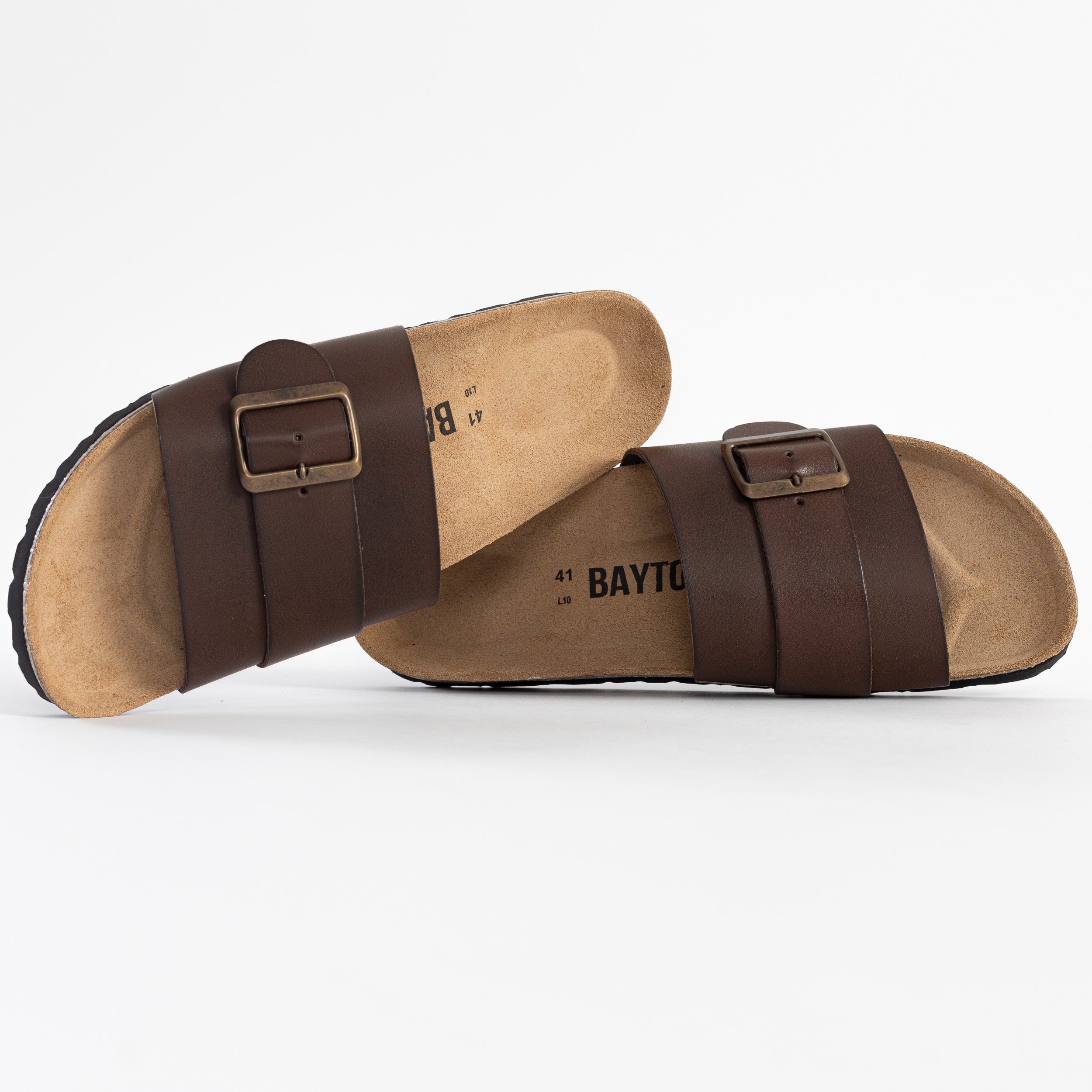 Brown Sombrero 1 Strap Sandals