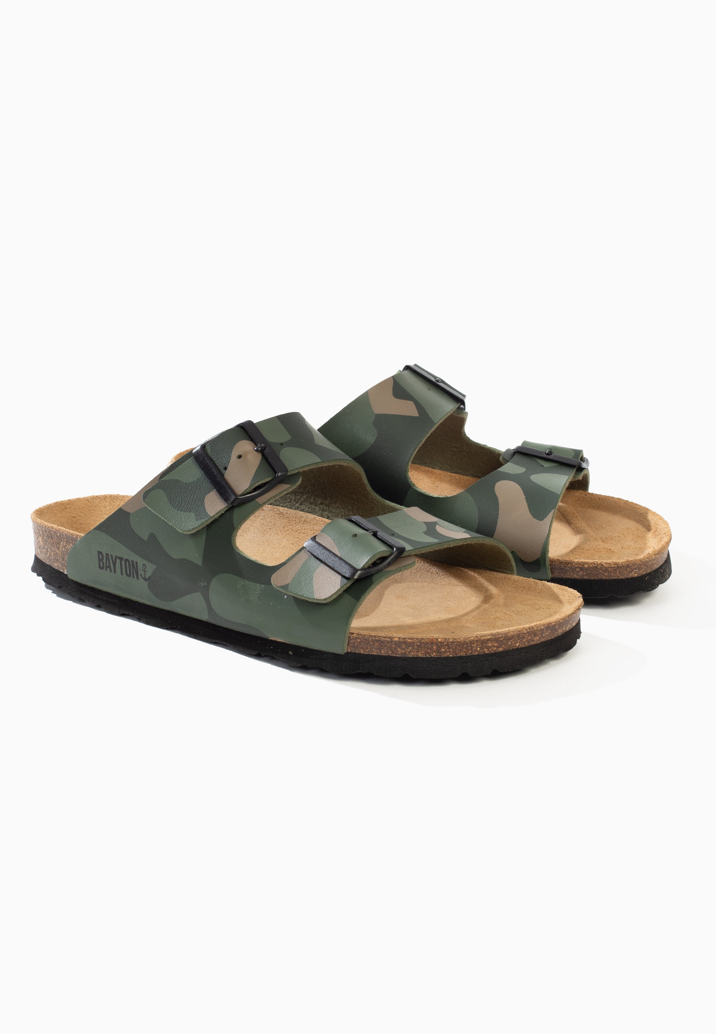 Sandales 2 Brides Atlas Kaki Camouflage