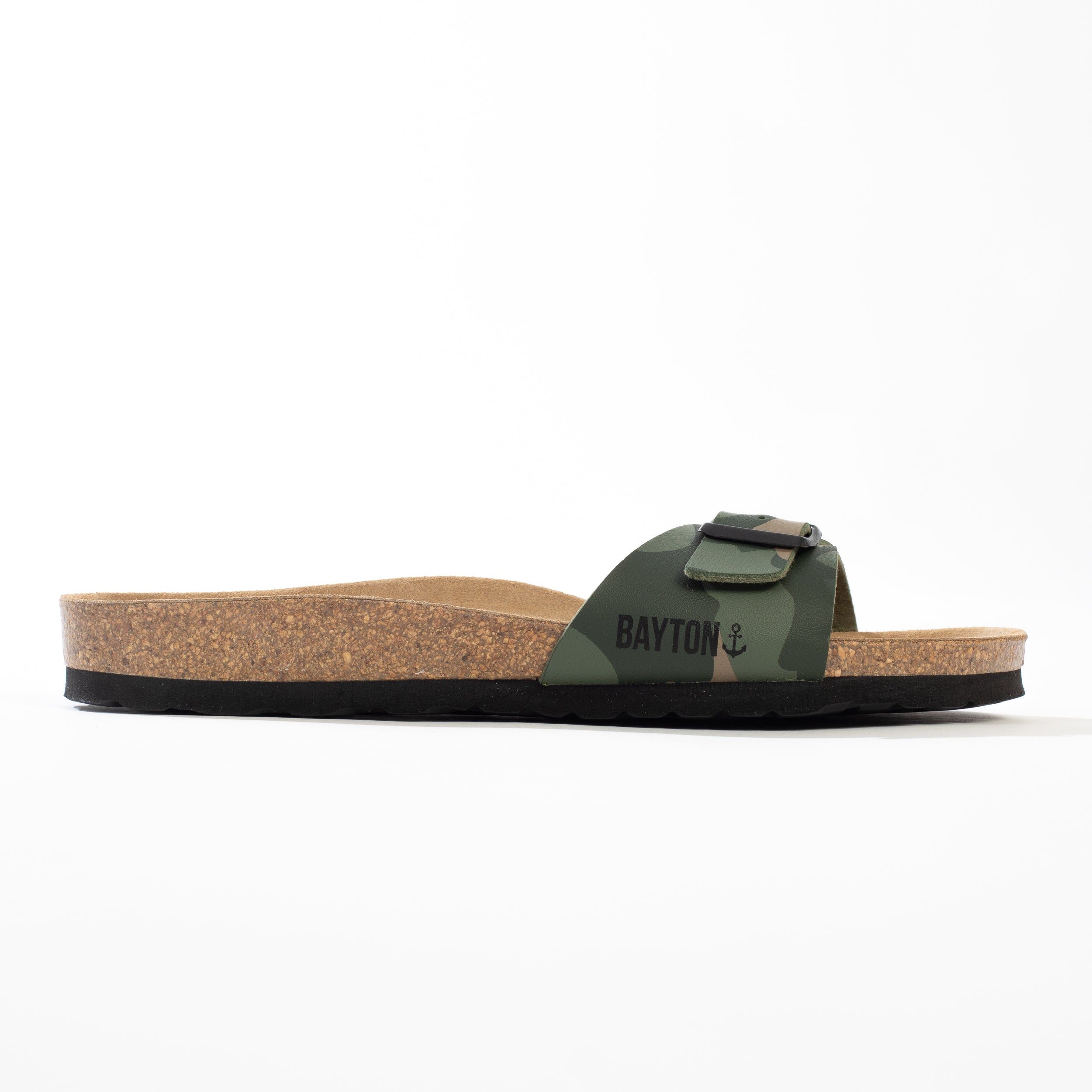 Zephyr Khaki Camouflage 1 Strap Sandals