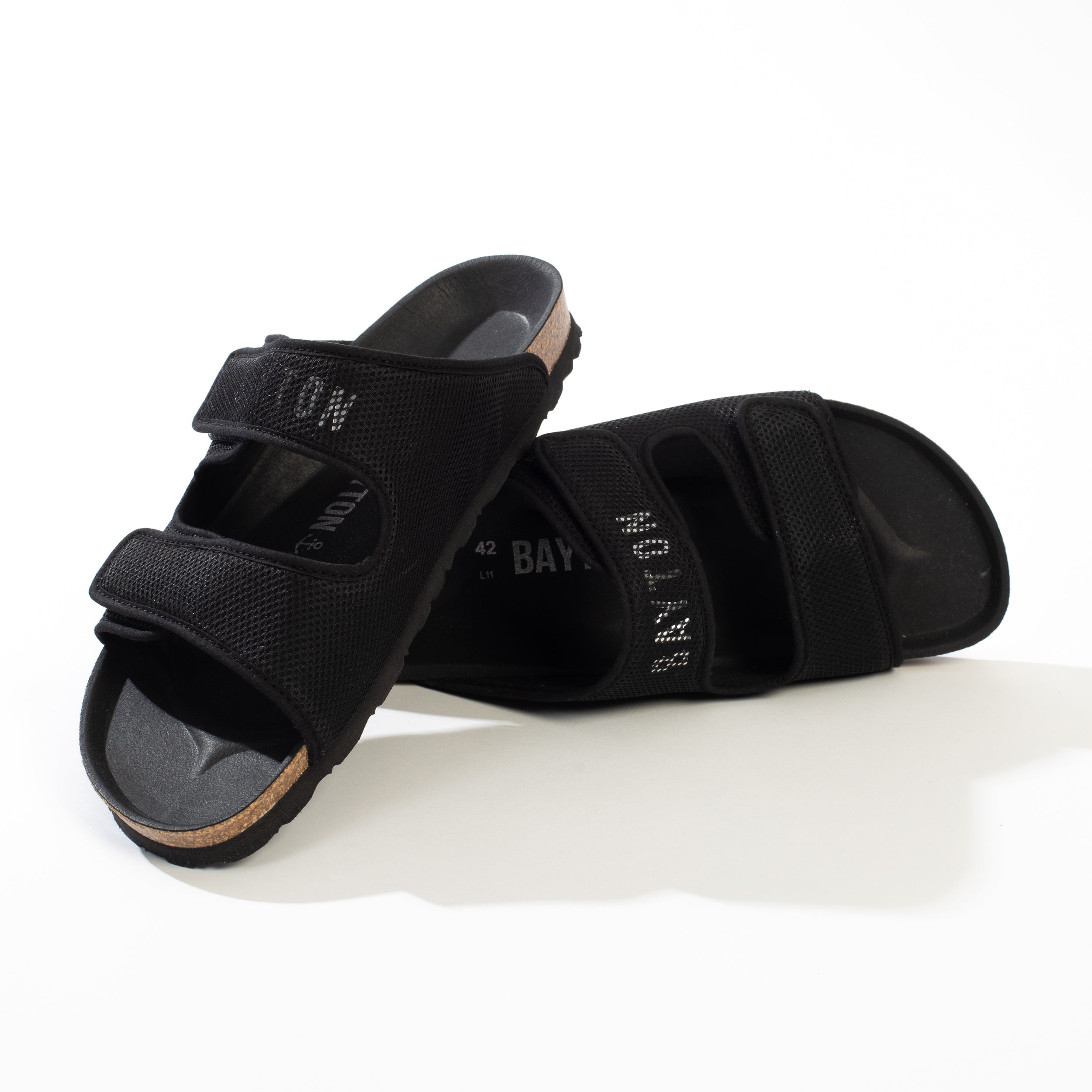 Beja 2 Strap Sandals Black