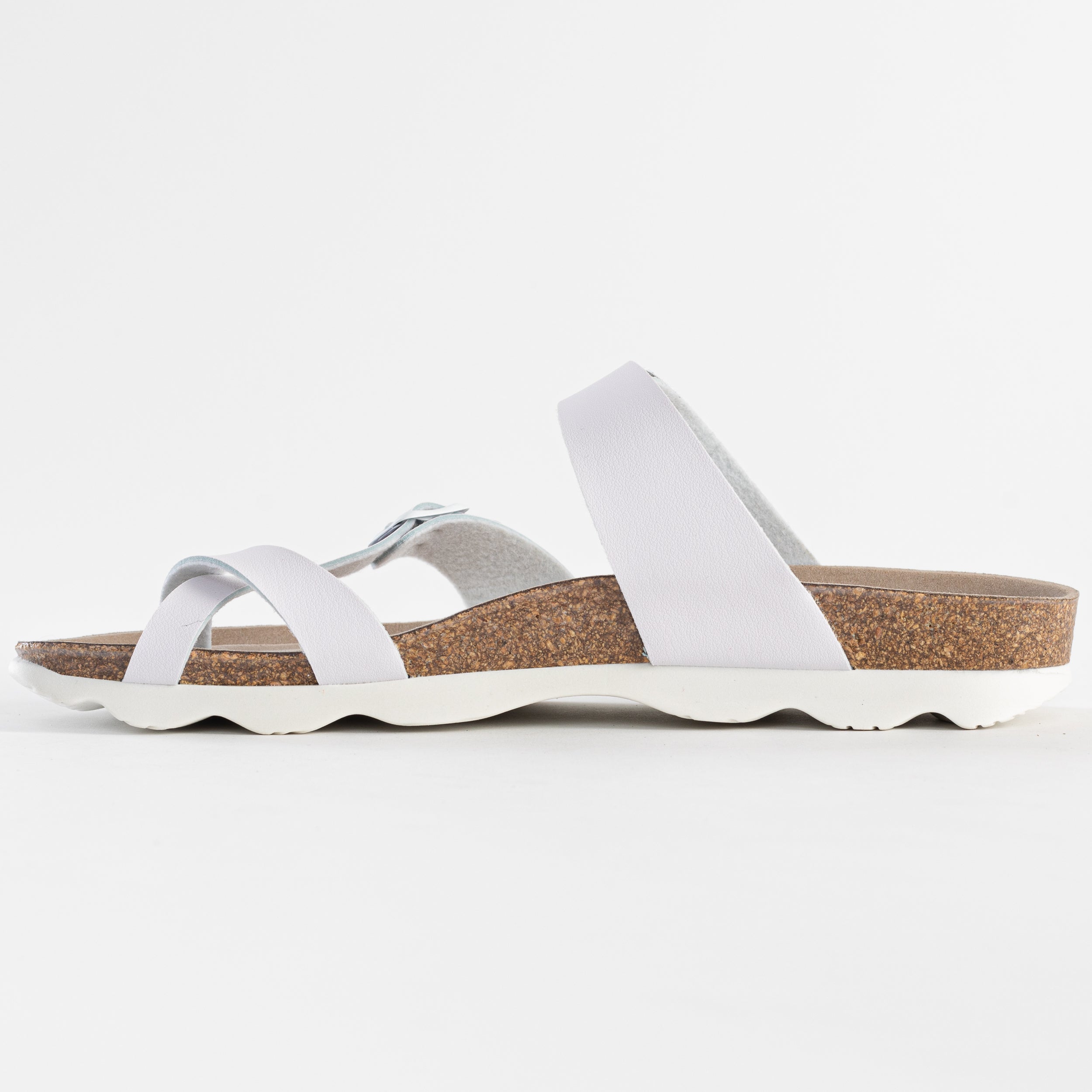 White Diane Toe-toe Sandals