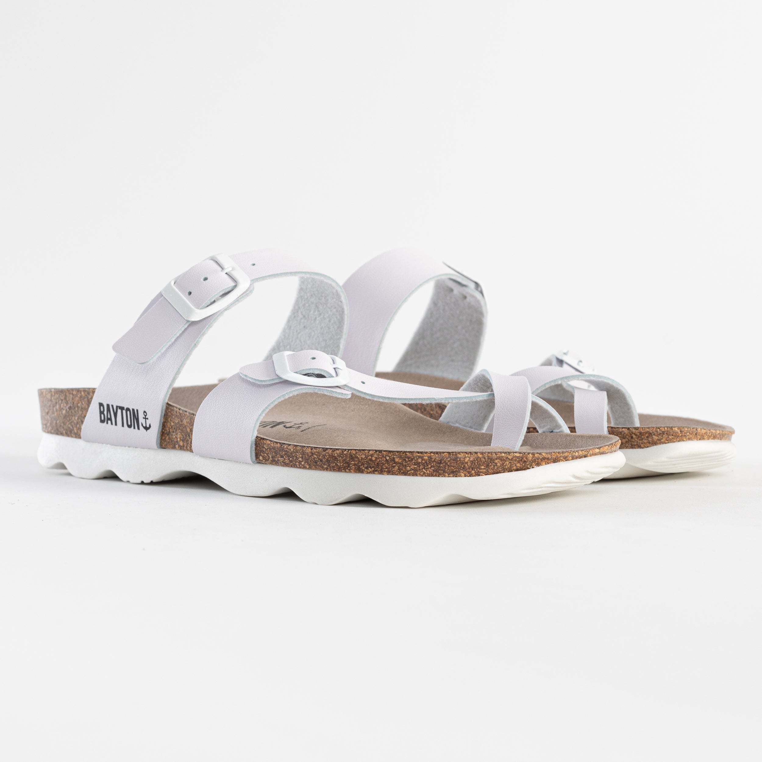 White Diane Toe-toe Sandals