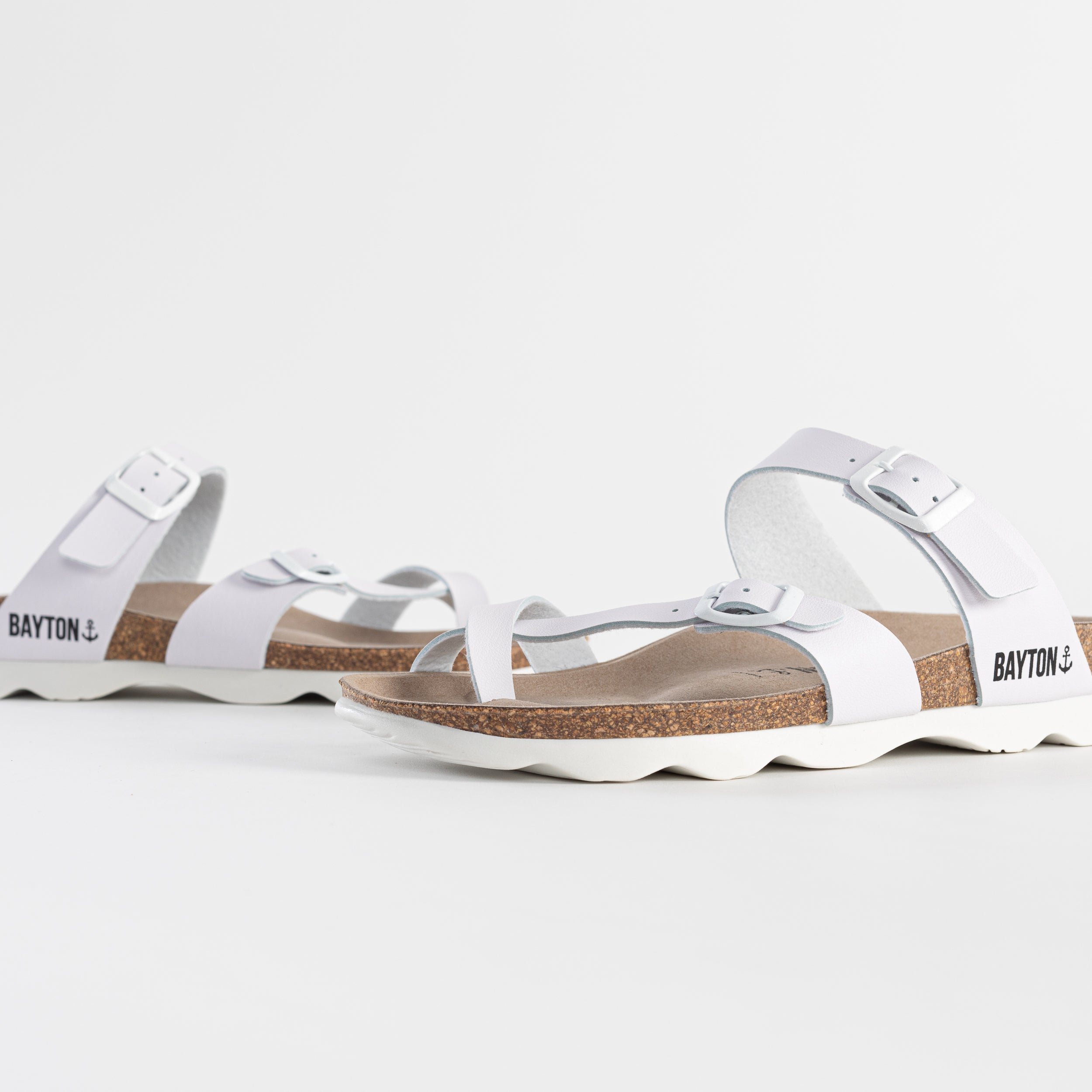 White Diane Toe-toe Sandals