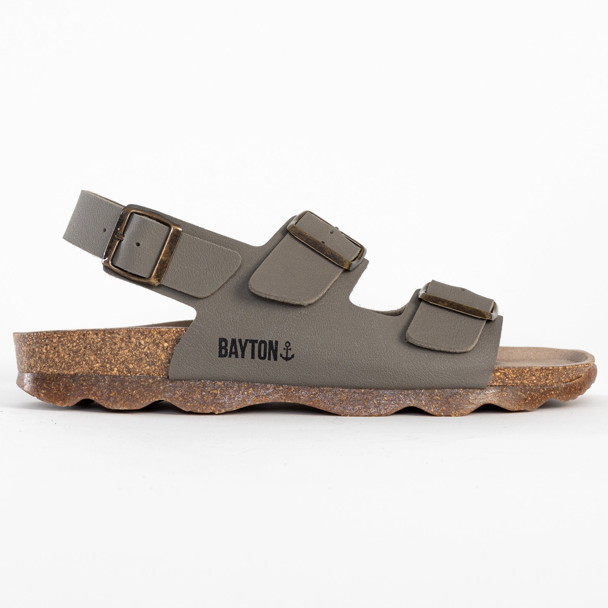 Achille Taupe Multi-Strap Sandals