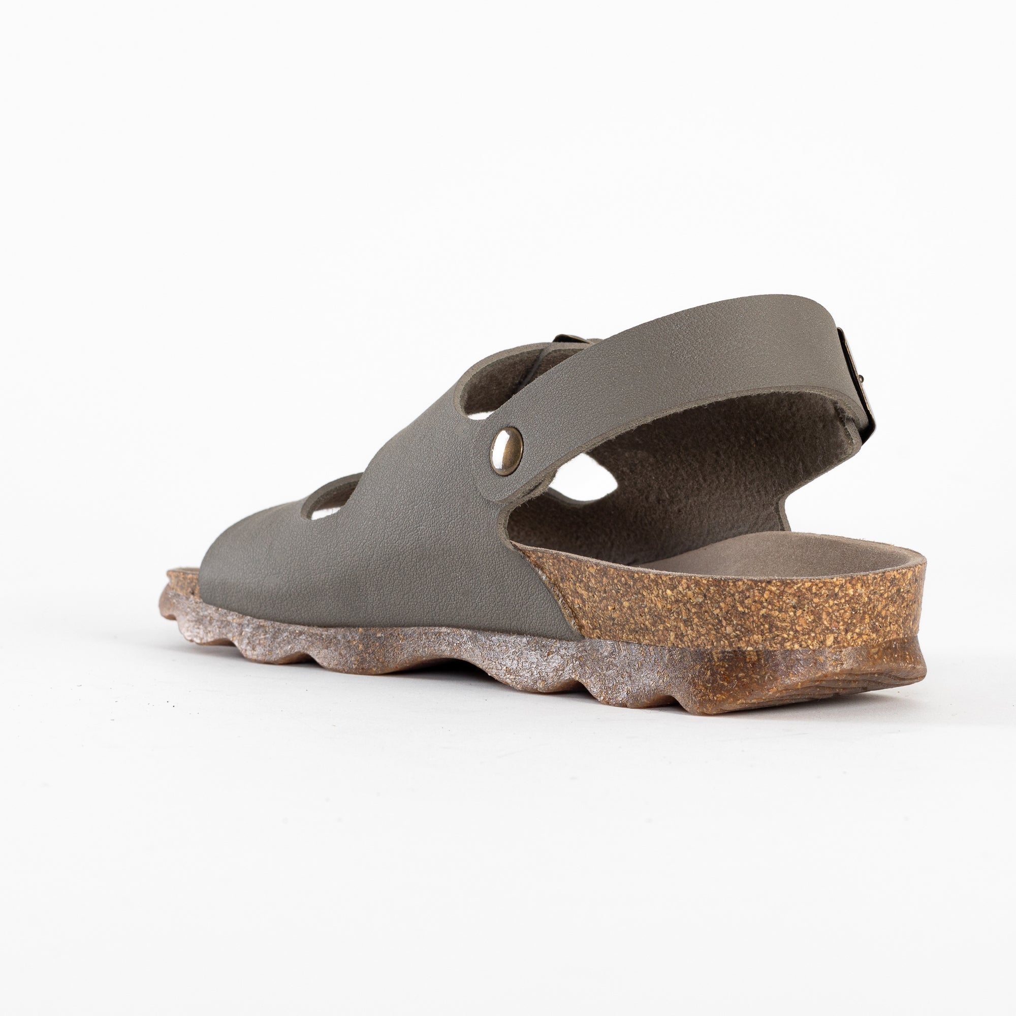 Achille Taupe Multi-Strap Sandals