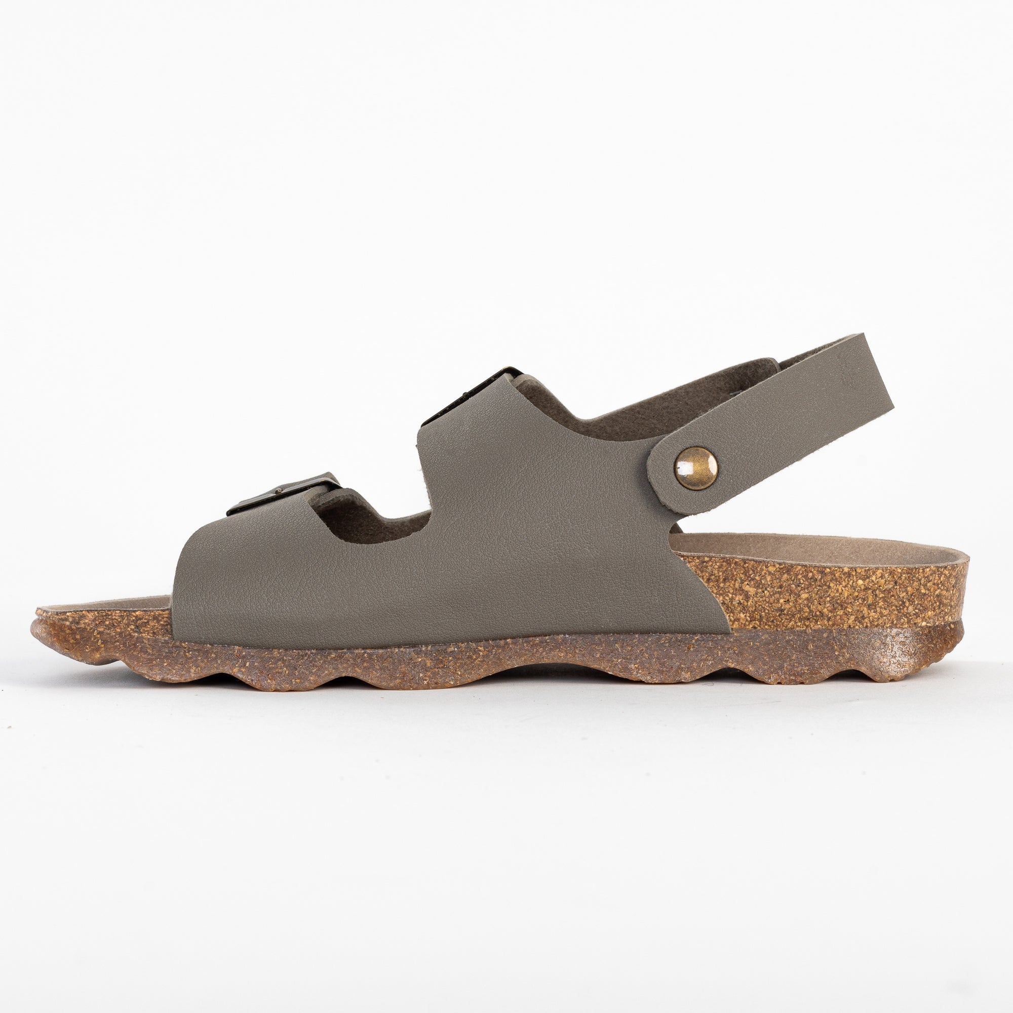 Achille Taupe Multi-Strap Sandals