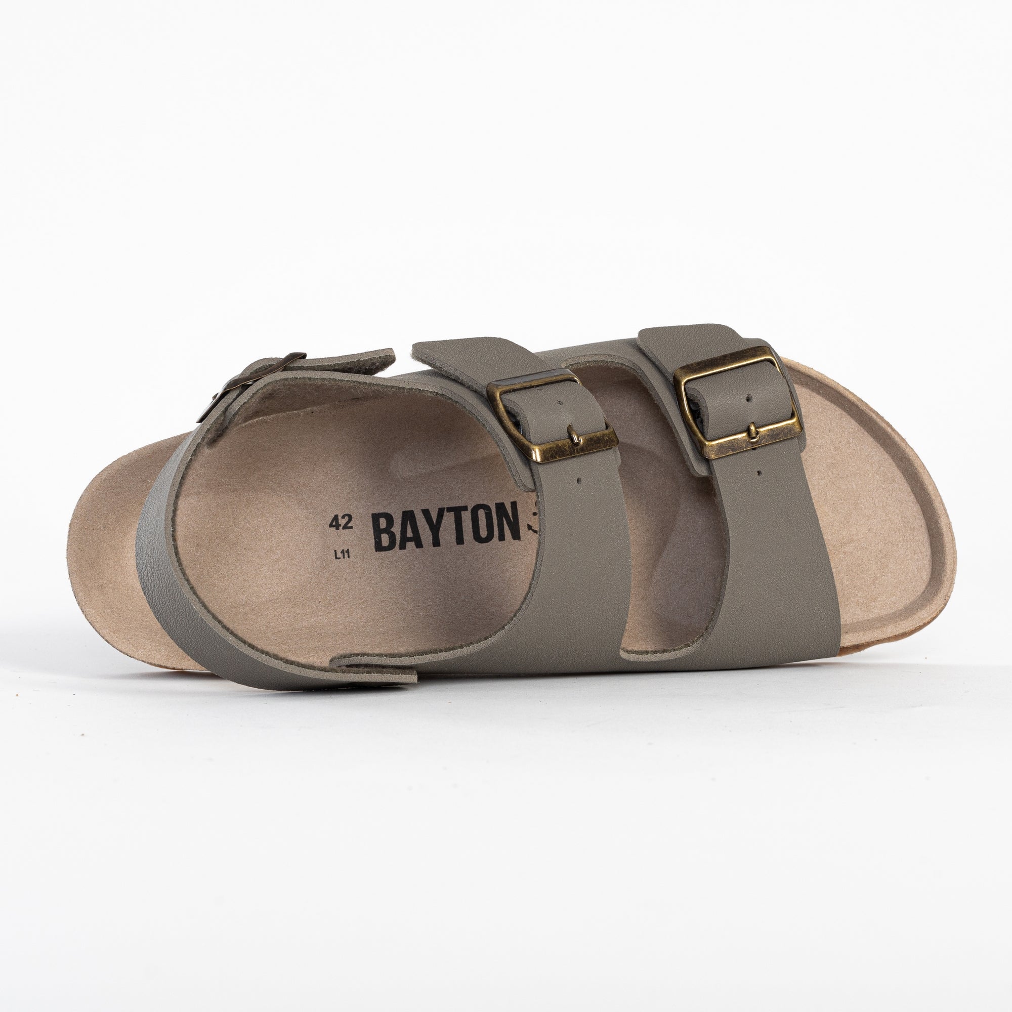 Achille Taupe Multi-Strap Sandals