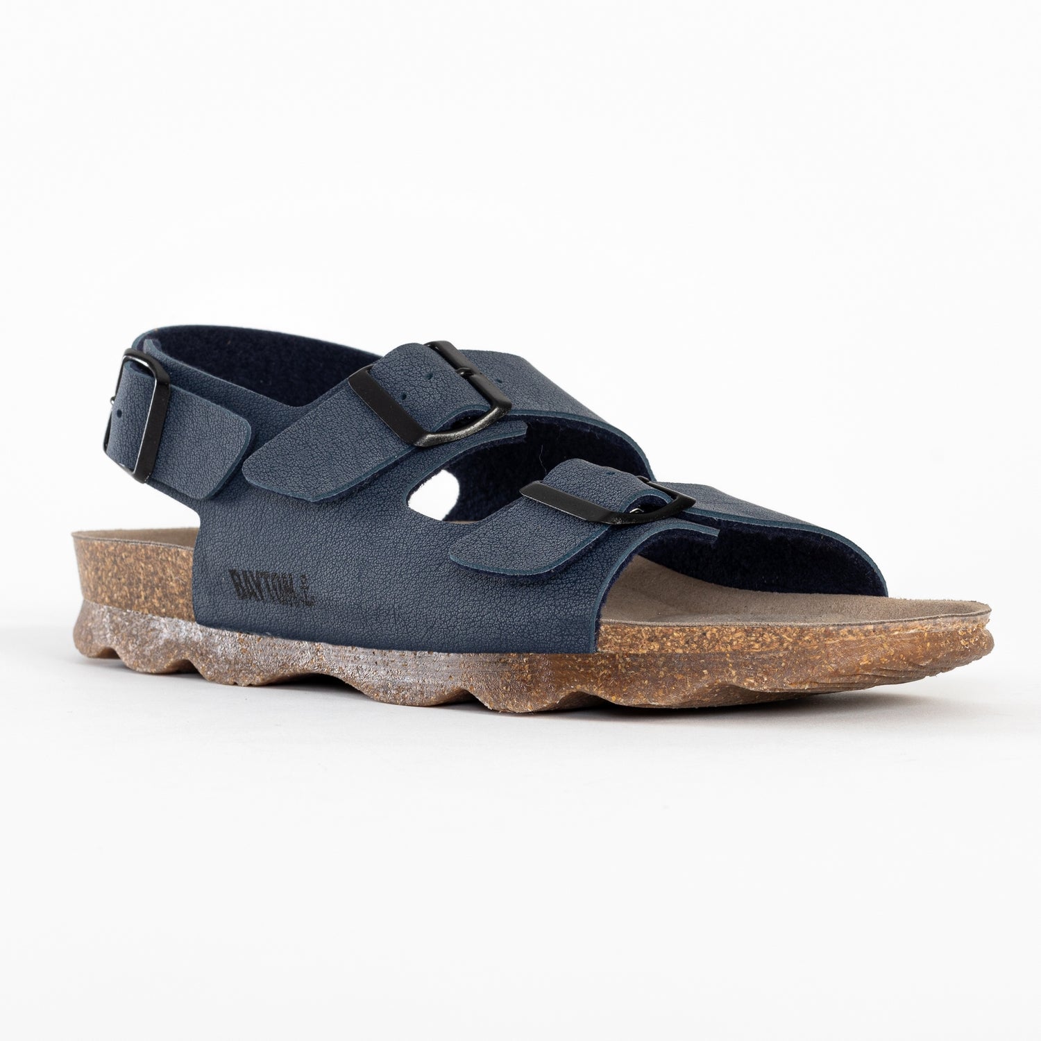 Achilles Navy Blue Multi-Strap Sandals