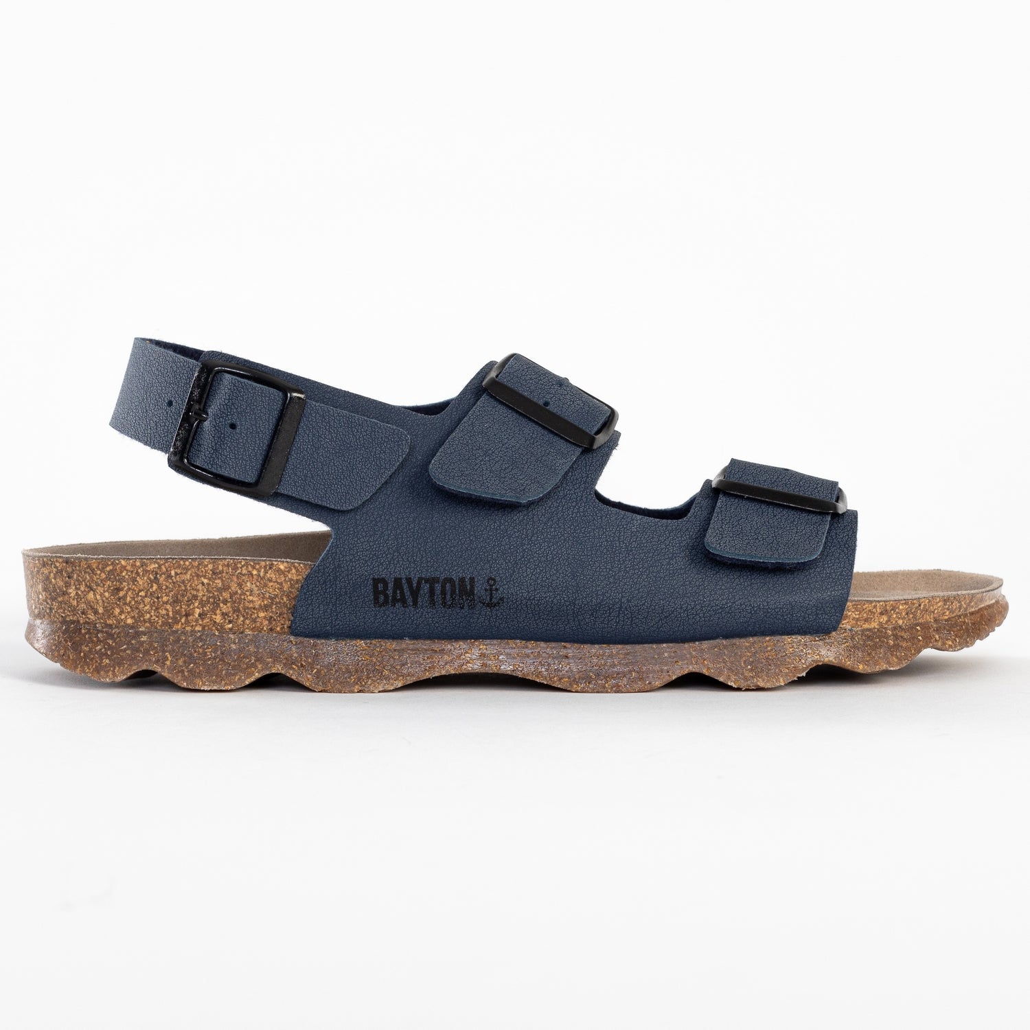 Achilles Navy Blue Multi-Strap Sandals