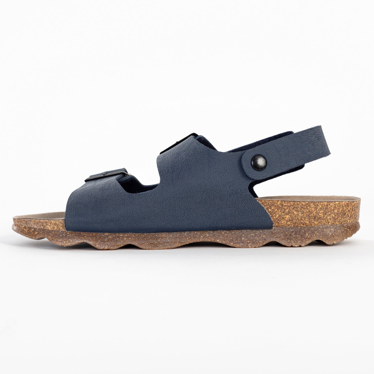 Achilles Navy Blue Multi-Strap Sandals