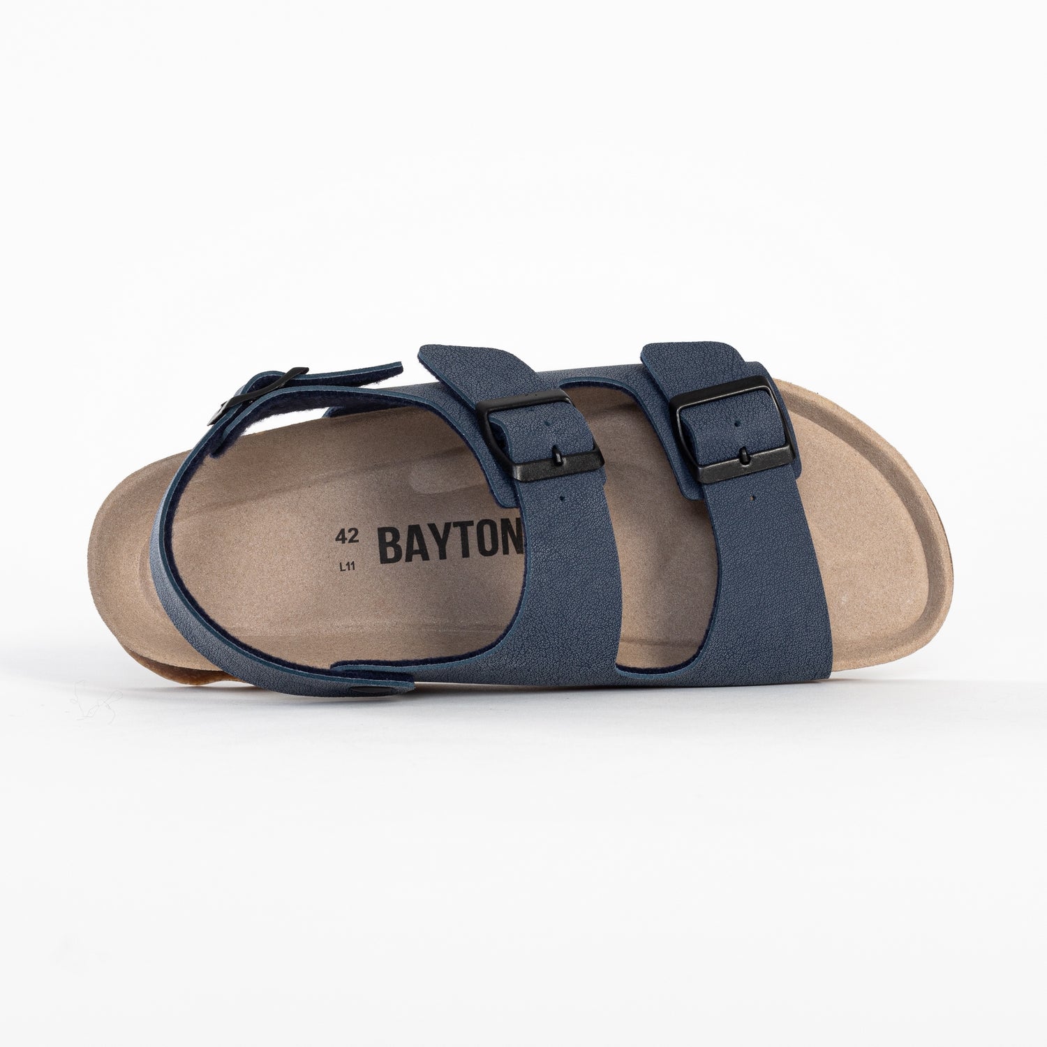 Achilles Navy Blue Multi-Strap Sandals