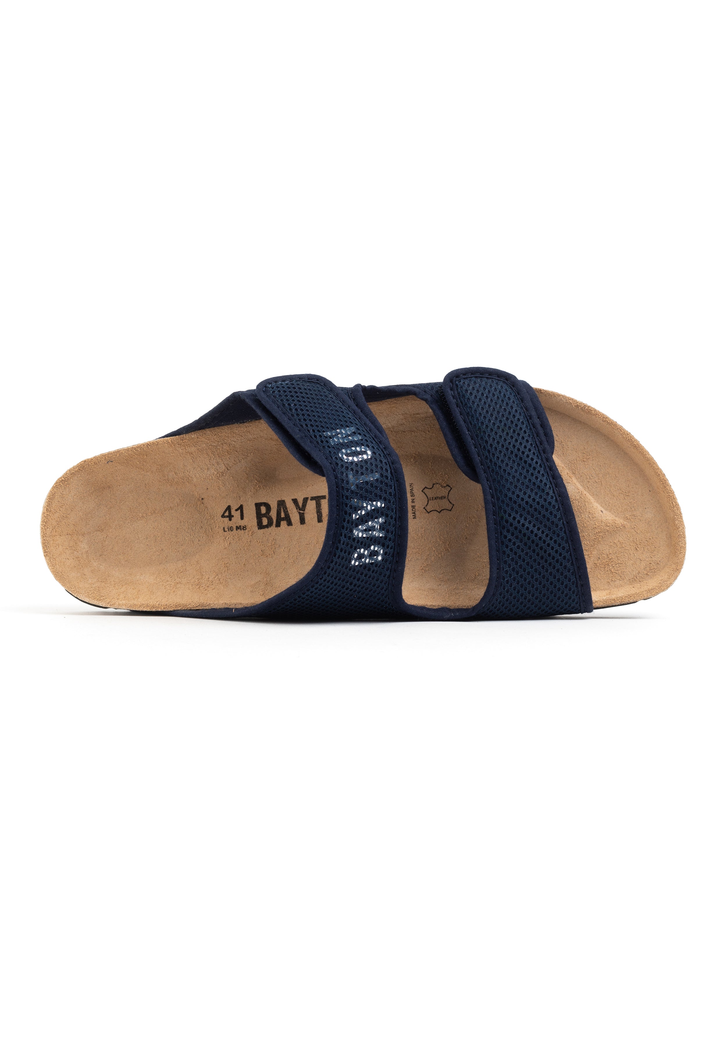 Beja Navy Blue 2 Strap Sandals