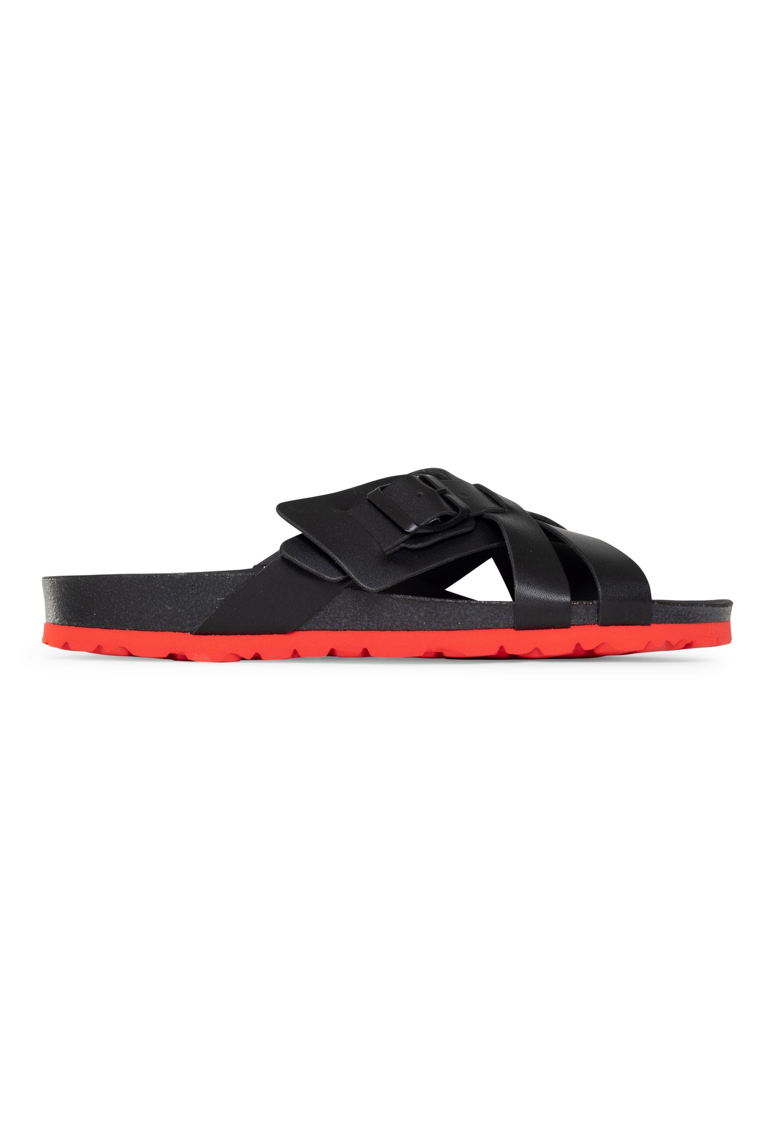 Sandalias Rieti Multitiras Negro