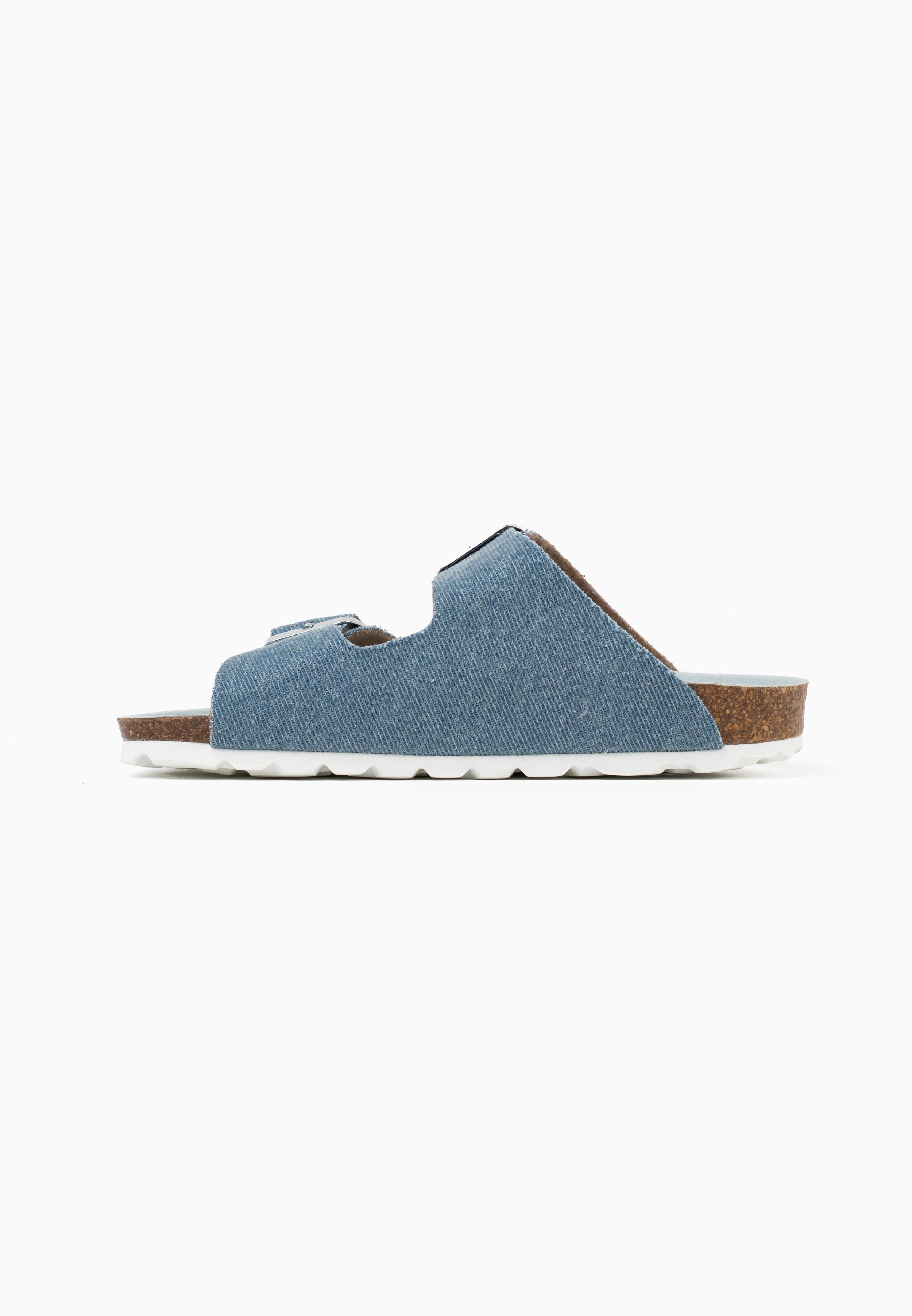 Sandales Atlas 2 Brides Bleu Ciel Denim