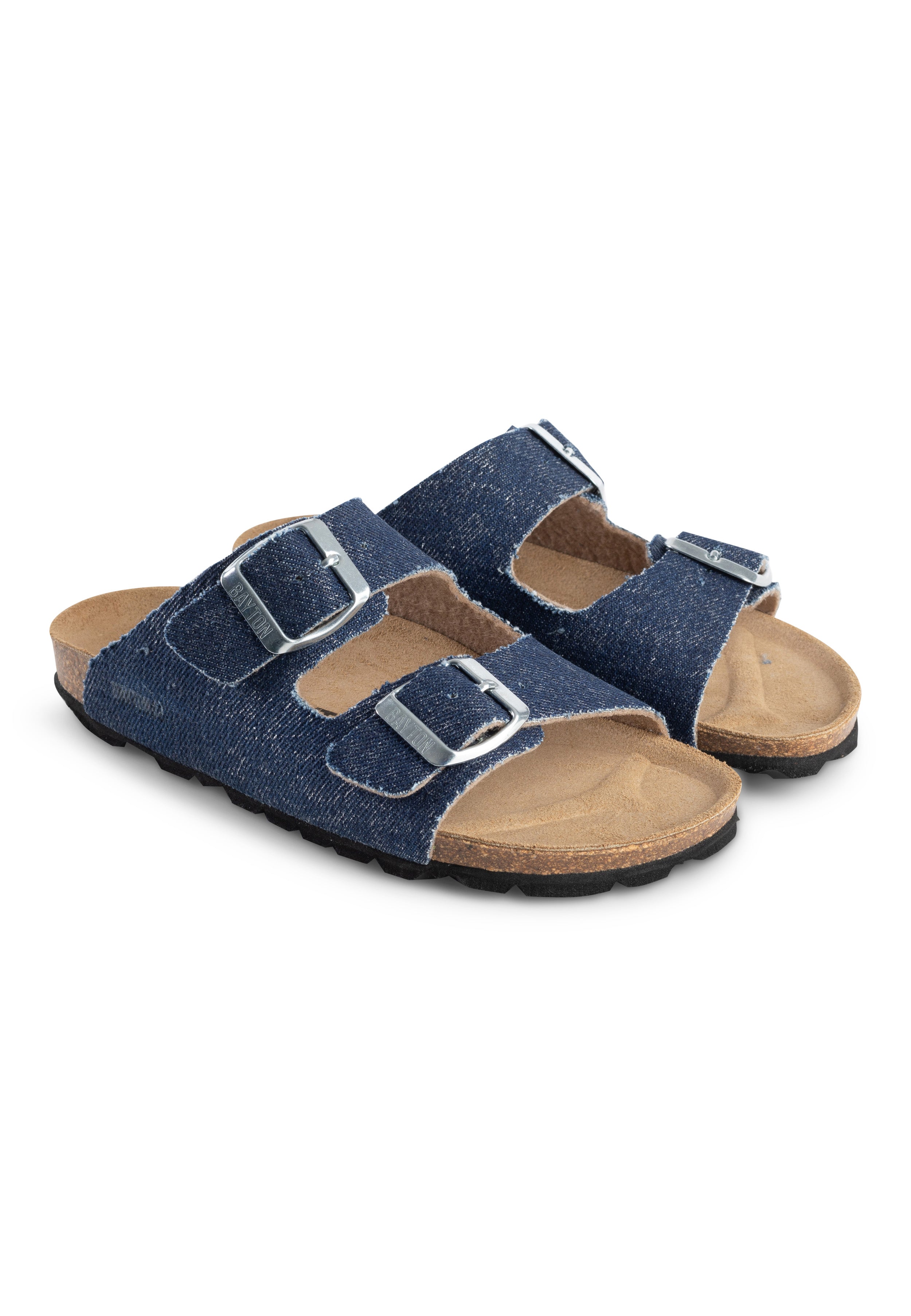 Atlas 2 Straps Raw Blue Denim Sandals