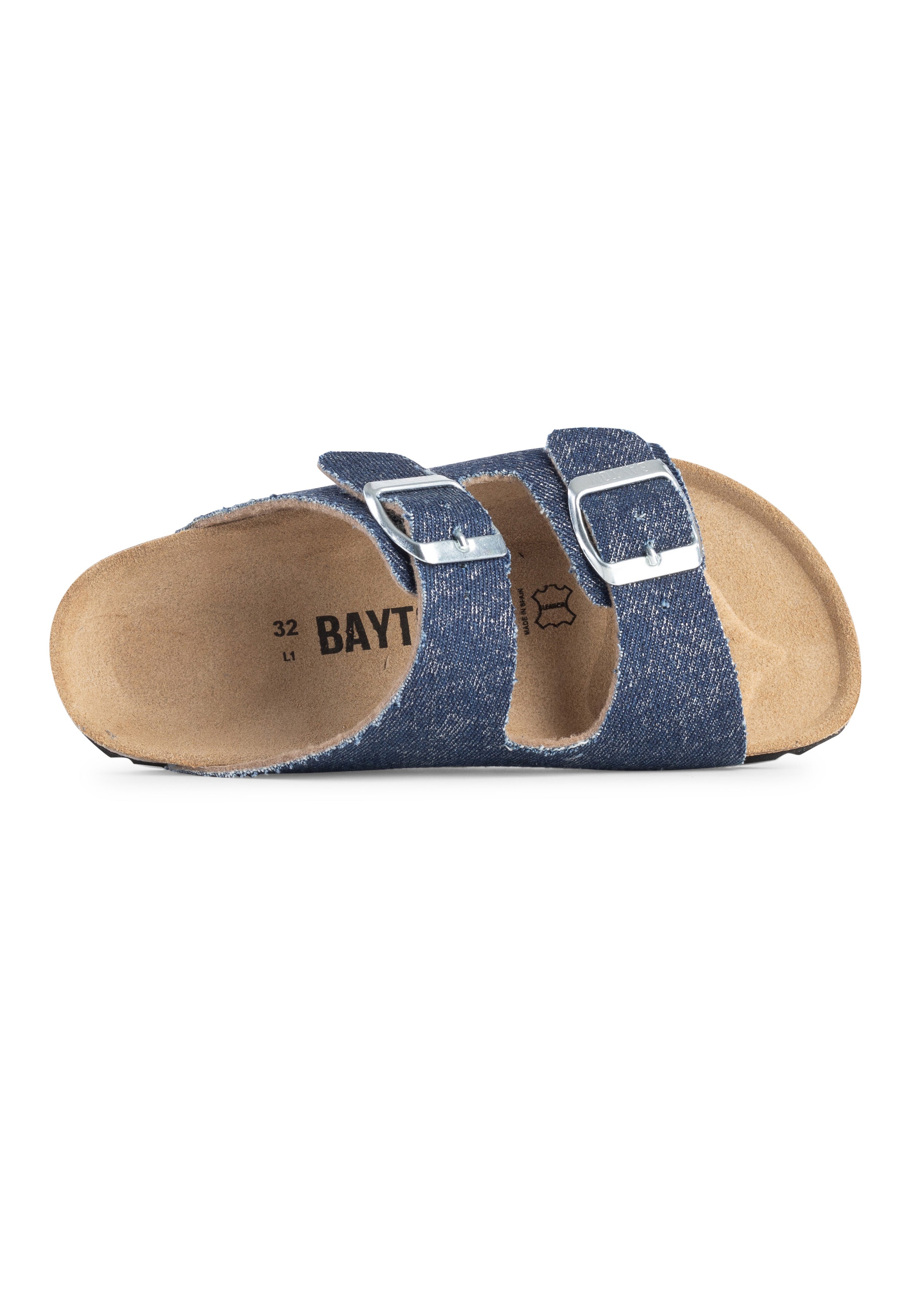 Sandales Atlas 2 Brides Bleu Brut Denim