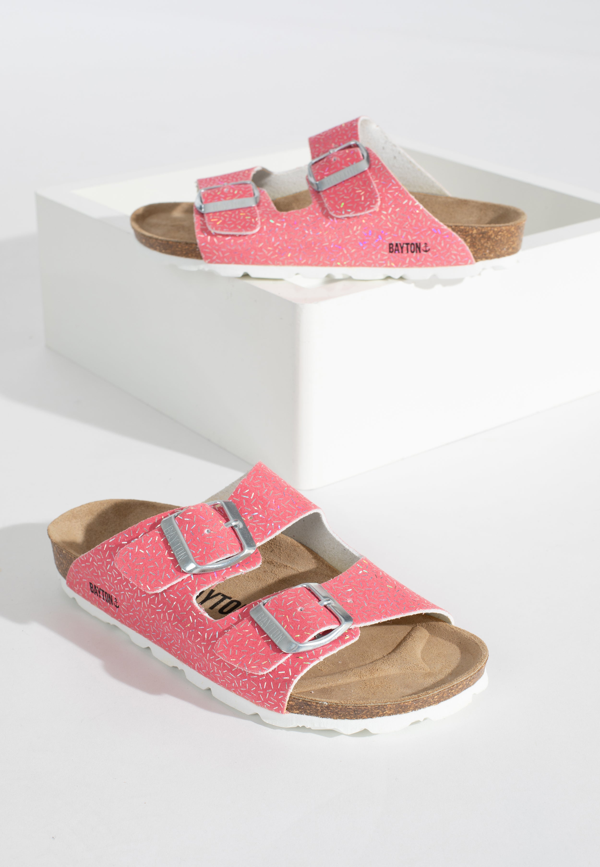 Atlas 2 Straps Sandals Fuschia