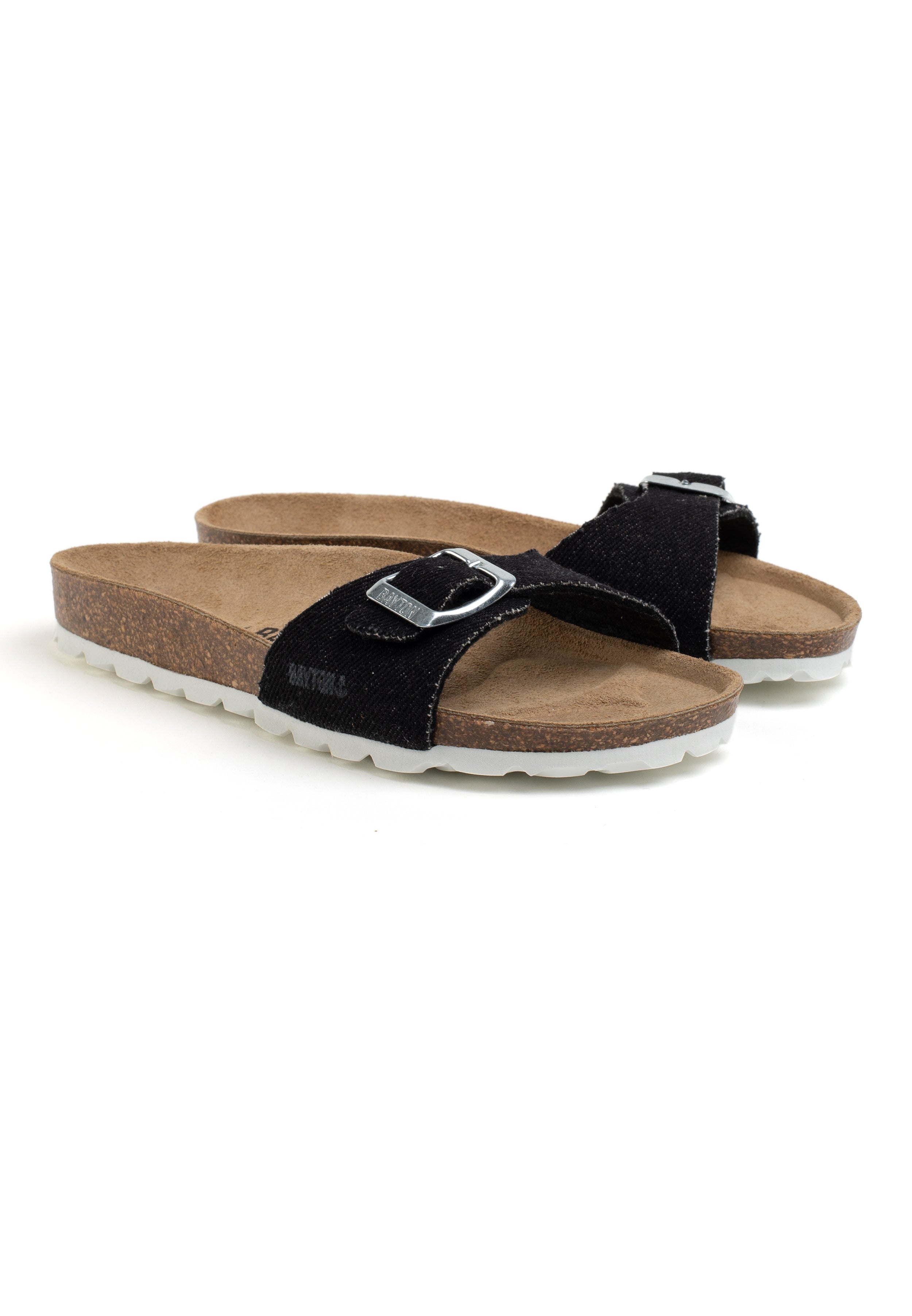 Zephyr 1 Strap Sandals Black