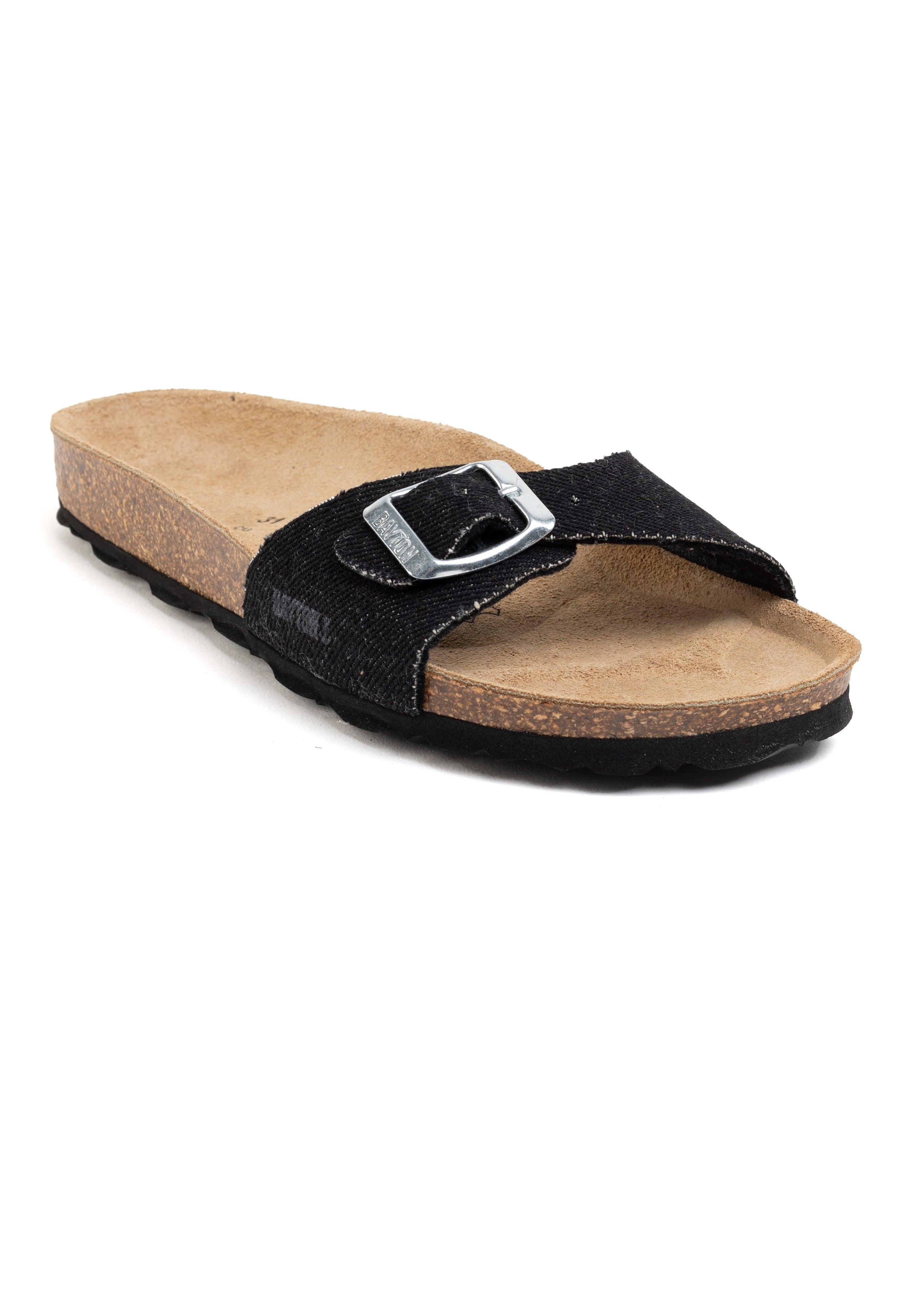 Zephyr 1 Strap Sandals Black