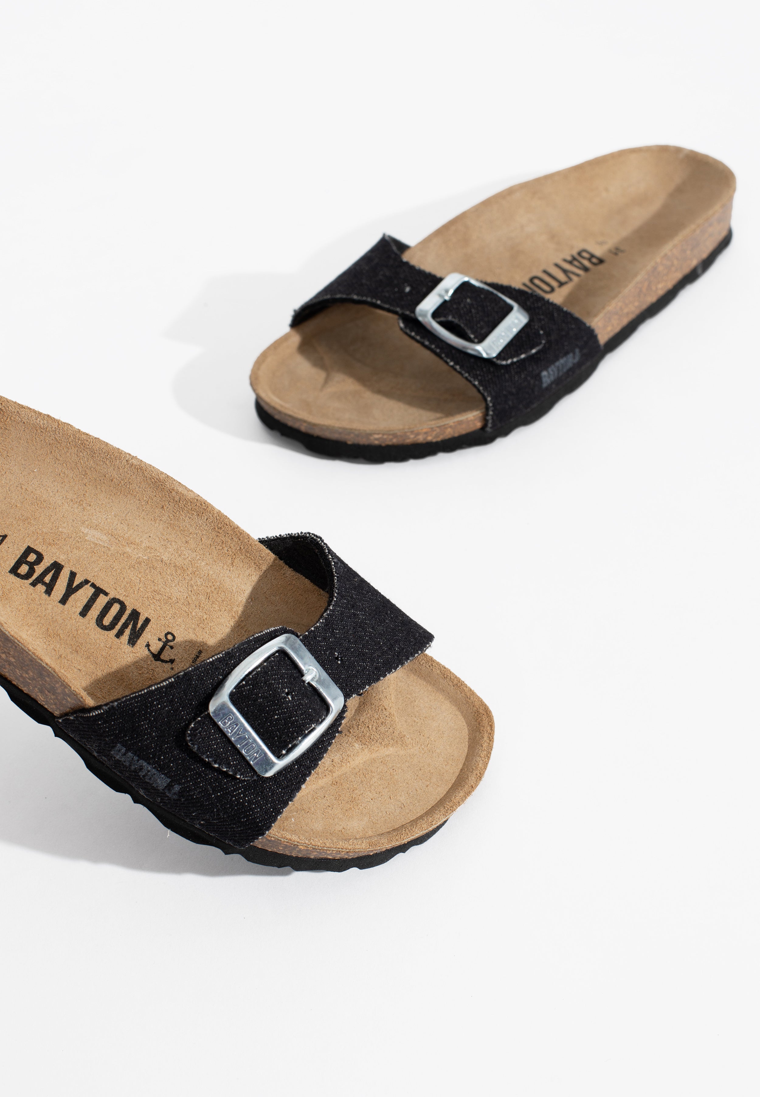 Zephyr 1 Strap Sandals Black