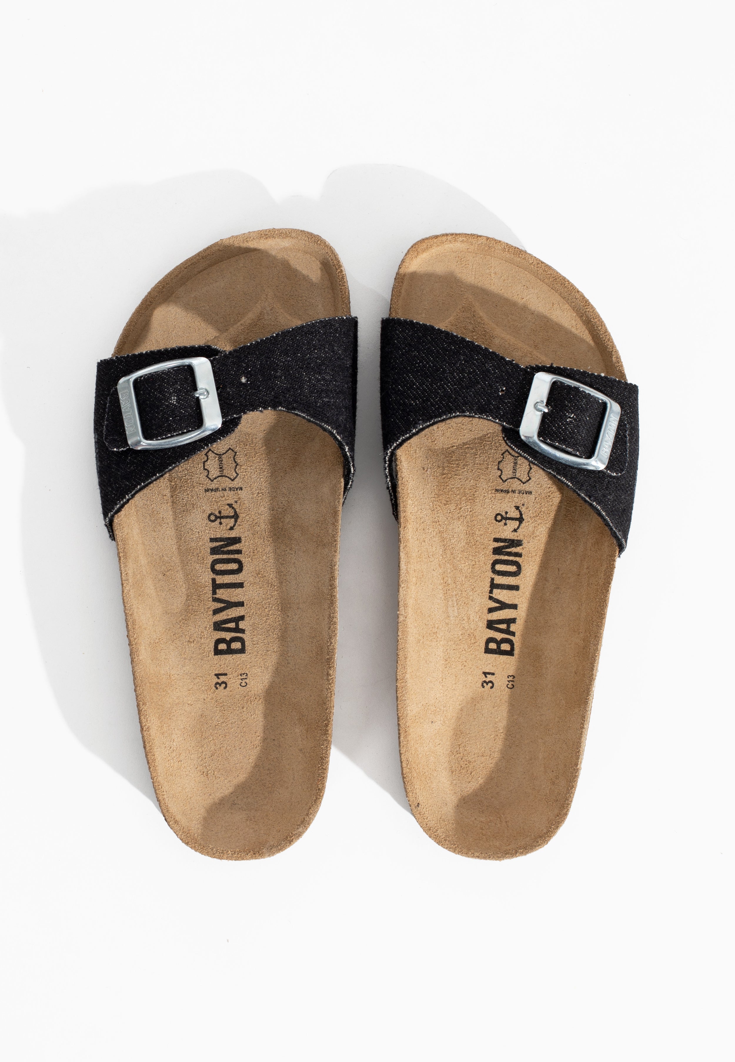 Zephyr 1 Strap Sandals Black