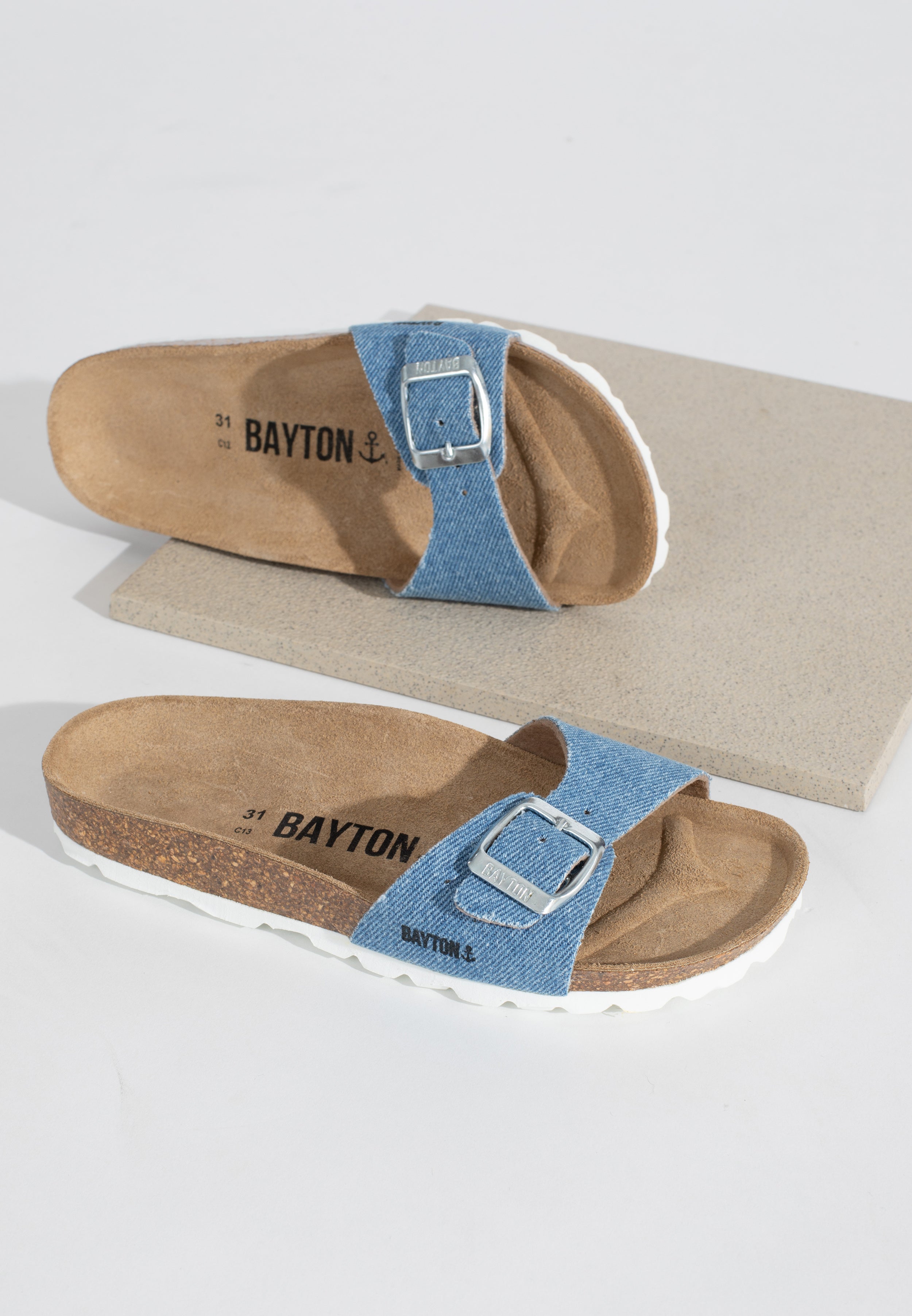 Sandales Zephyr 1 Bride Bleu Clair Denim