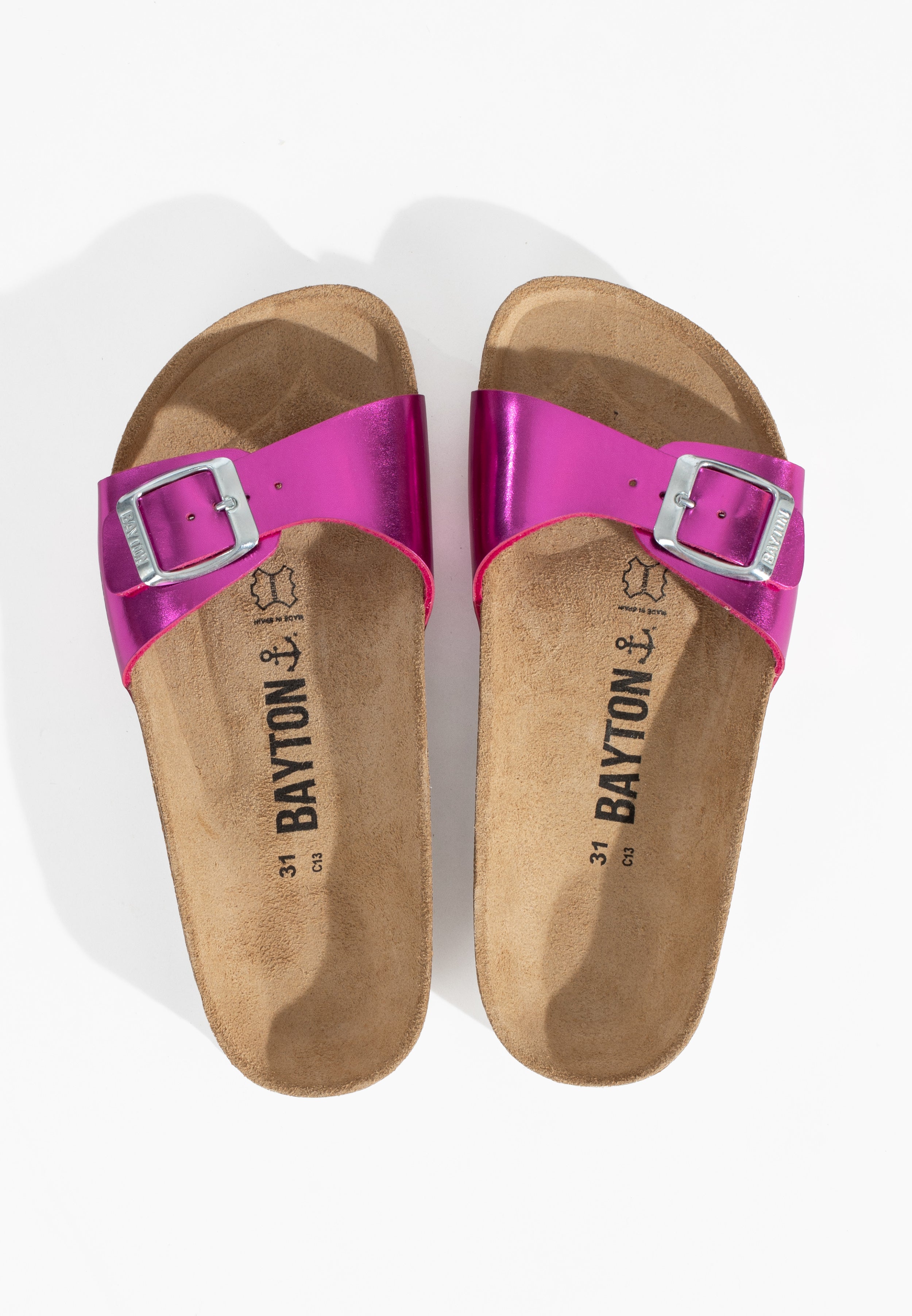 Zephyr 1 Strap Fuschia Sandals