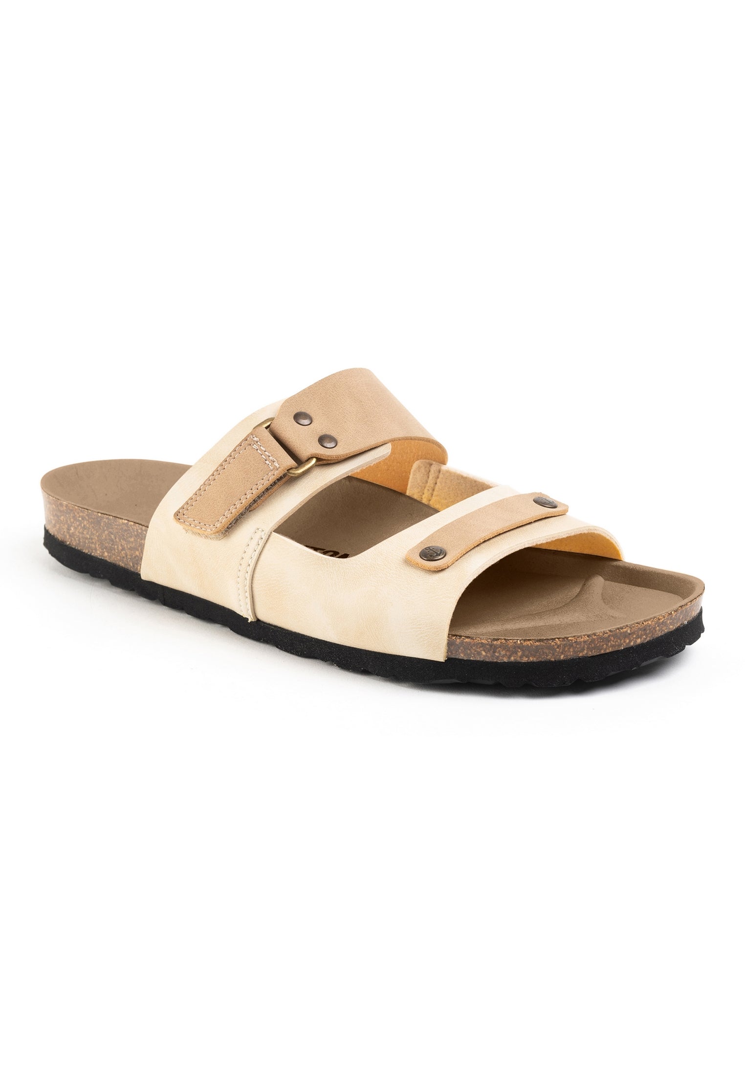 Andernos Sandalias 2 Tiras Beige