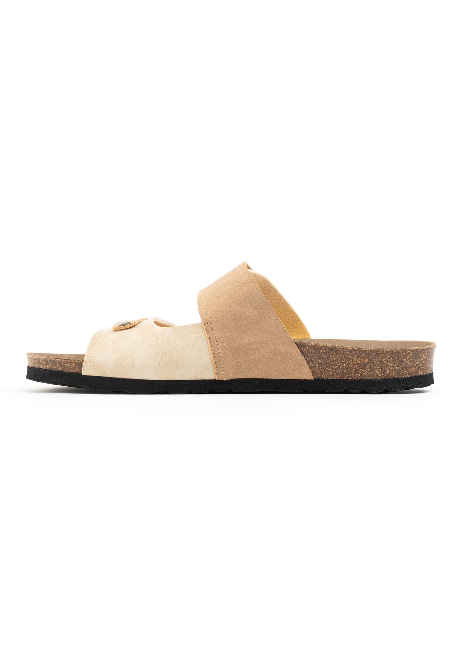 Andernos Beige 2 Strap Sandals