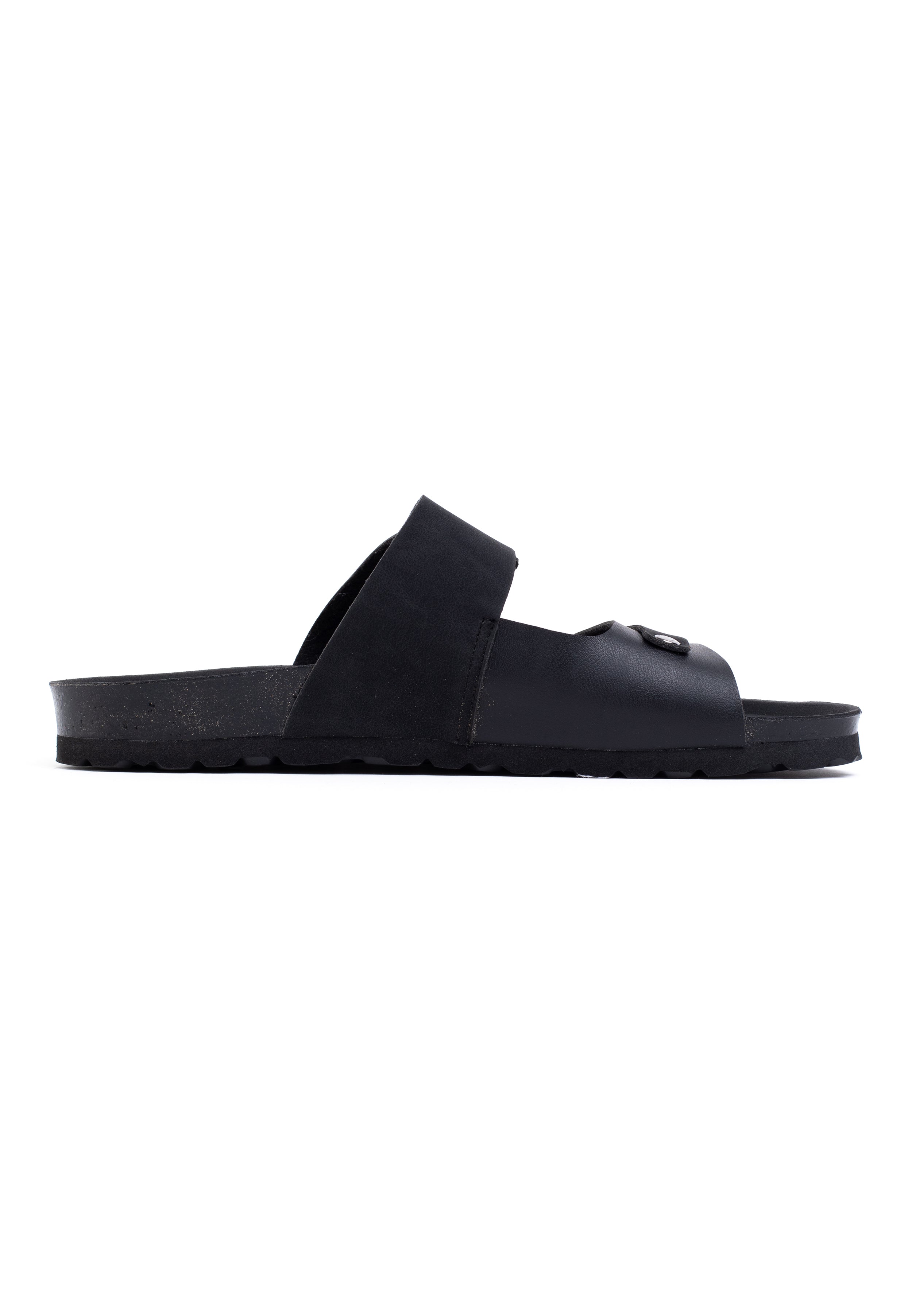 Andernos Black 2 Strap Sandals