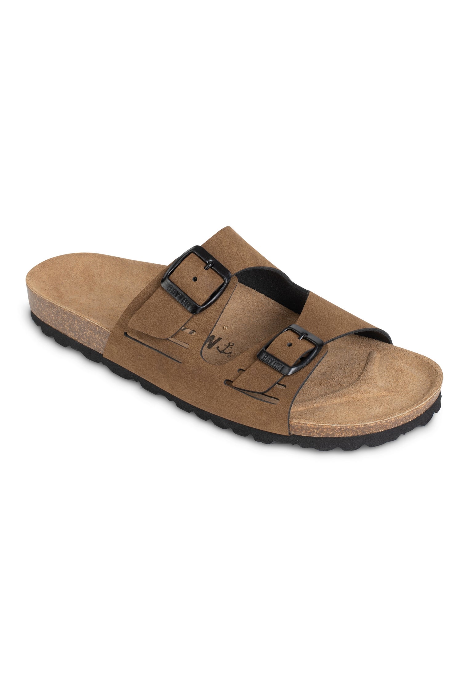 Athol Brown 2 Strap Sandals