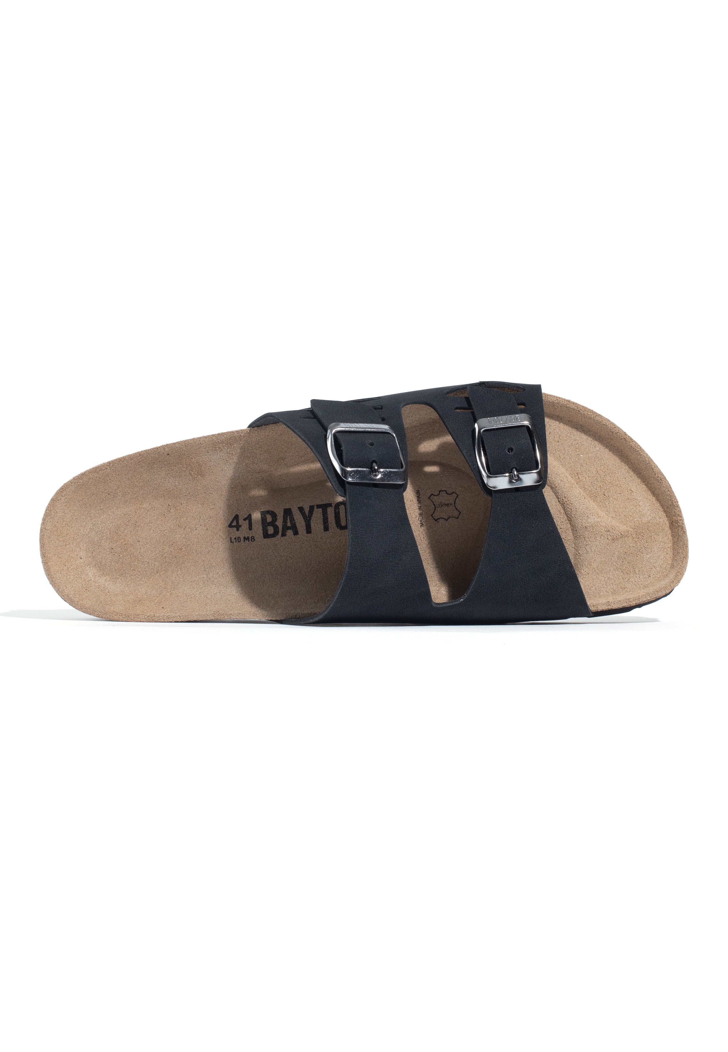 Sandalias Athol 2 Correas Negro