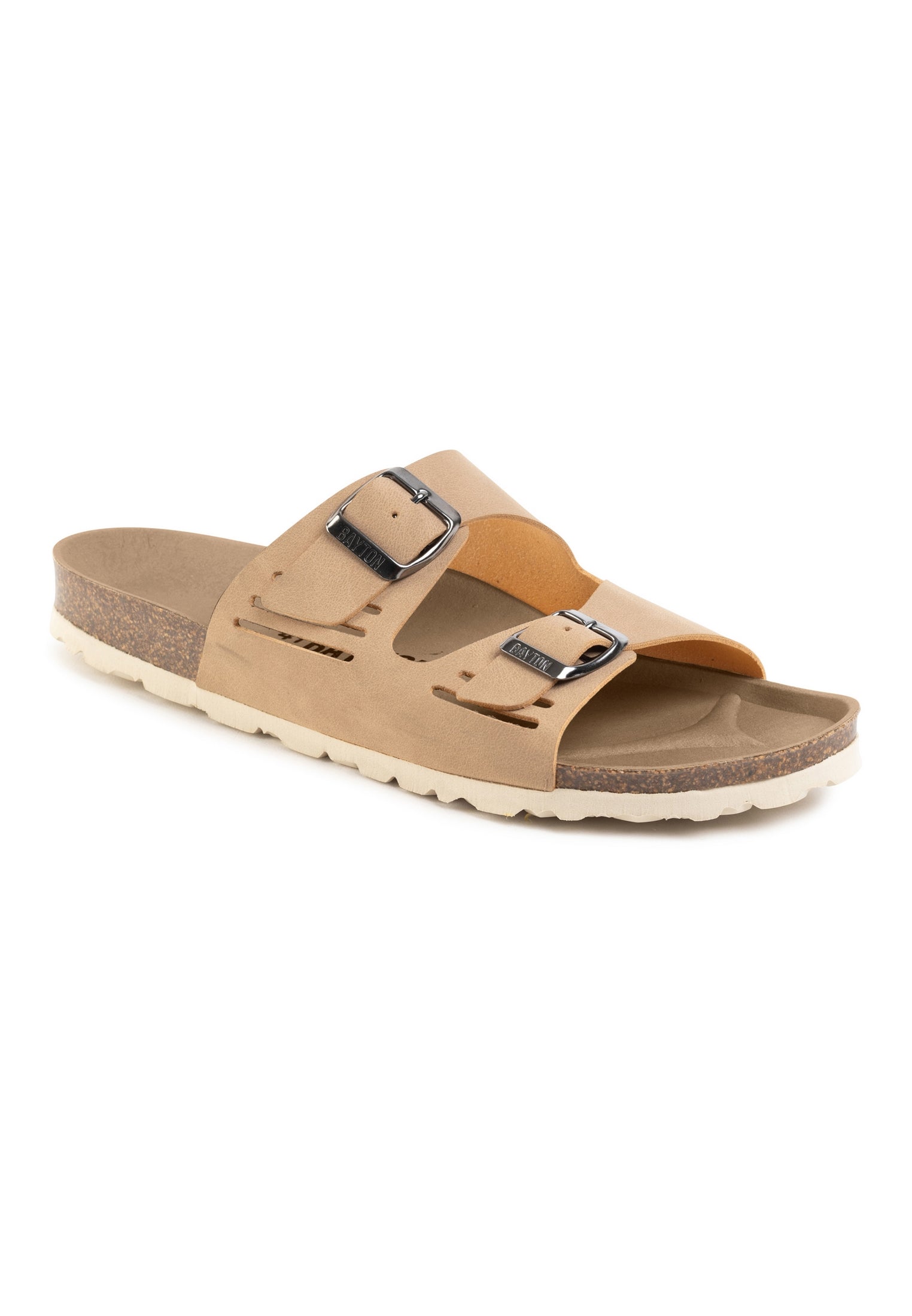 Athol Beige 2 Strap Sandals