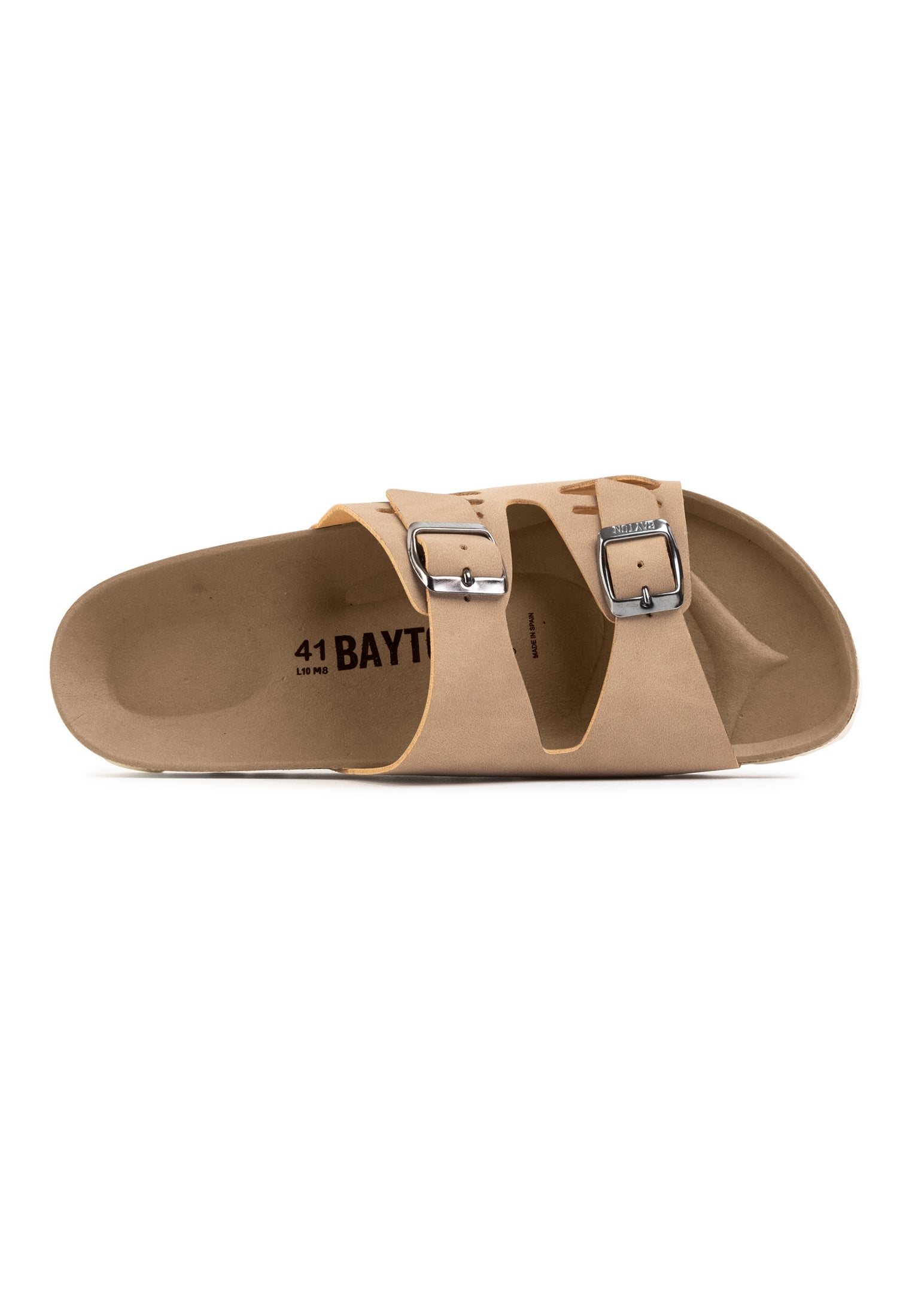 Athol Beige 2 Strap Sandals