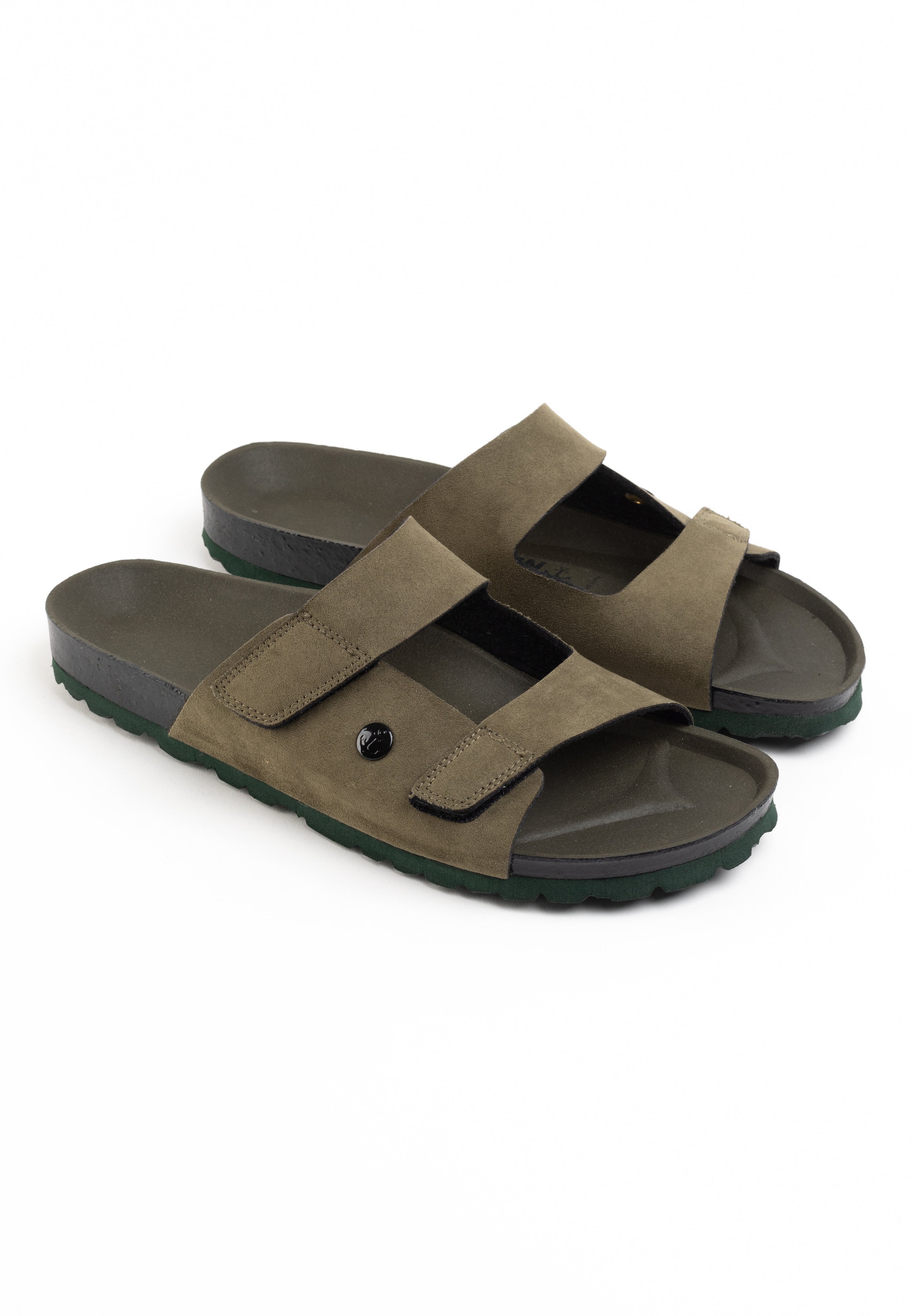 Sandalias Atrium 2 Tiras Kaki