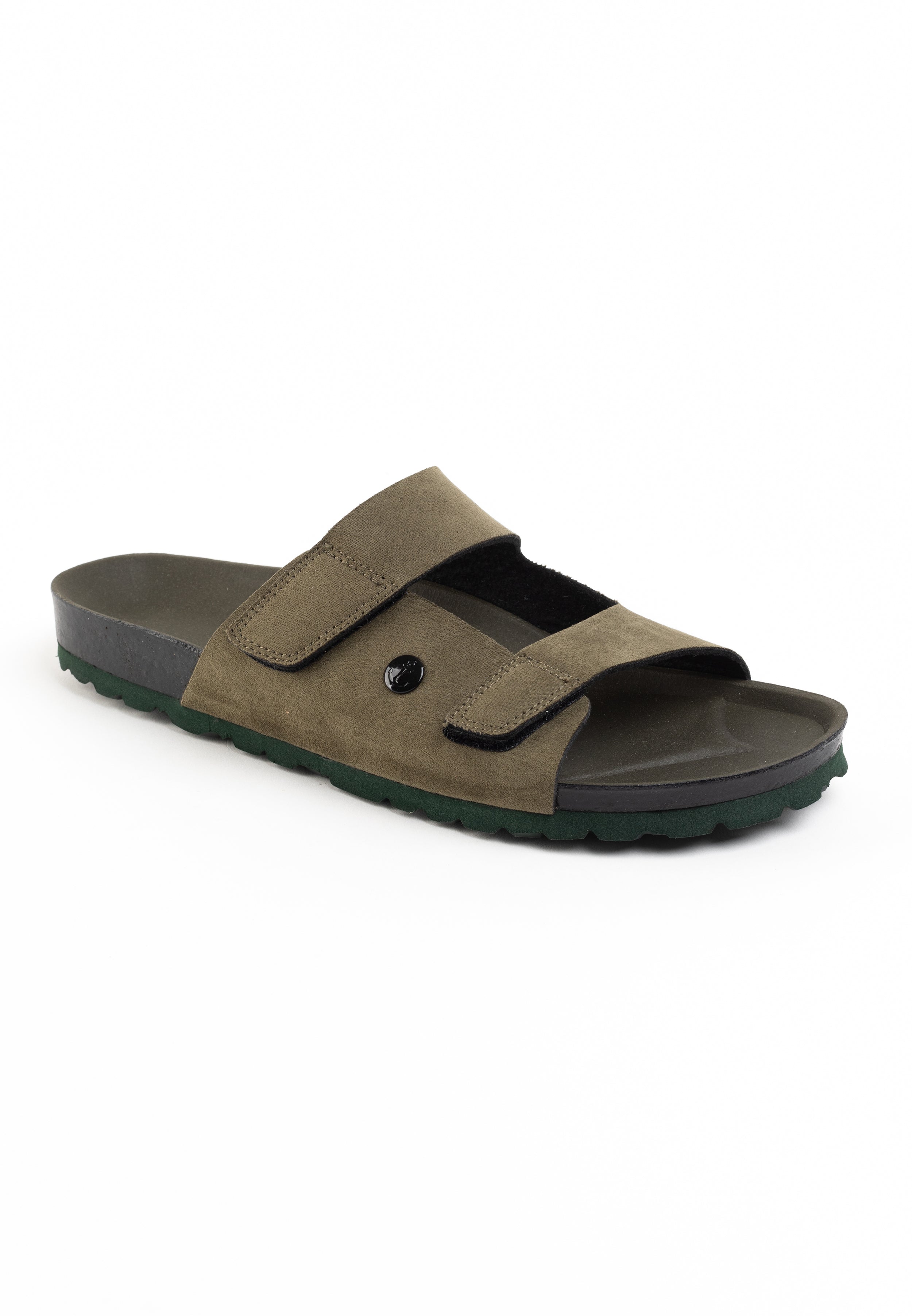 Atrium Khaki 2 Strap Sandals