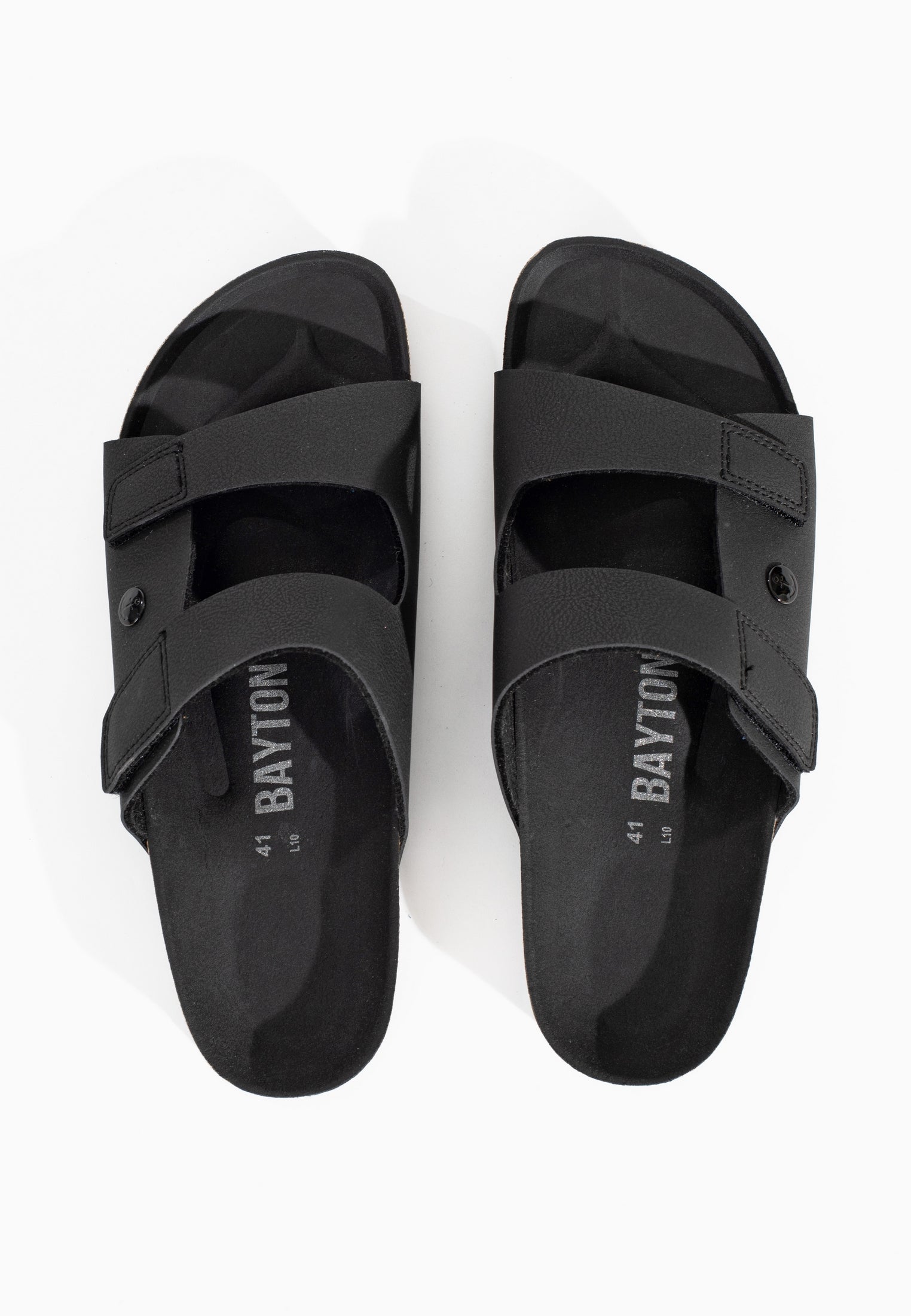 Sandalias Atrium 2 Correas Negro